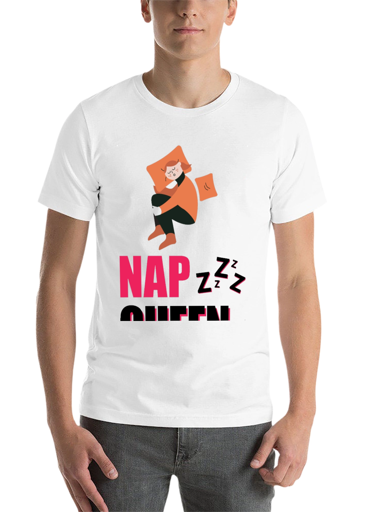 Black Nap Queen Black T-Shirt view 14