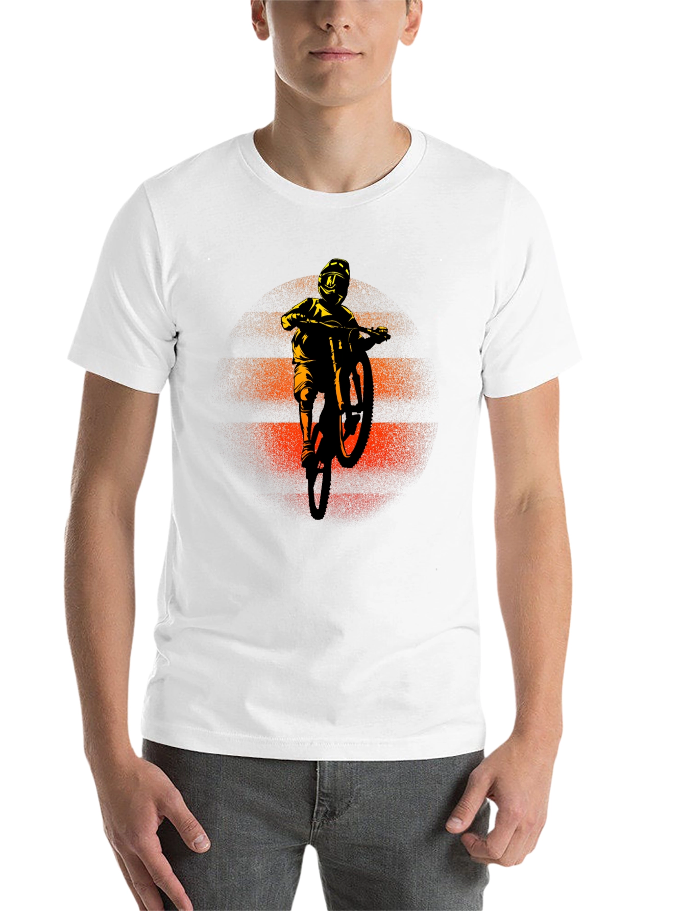 Black Mountain Biker Graphic Tee - Adventure Ready! view 14