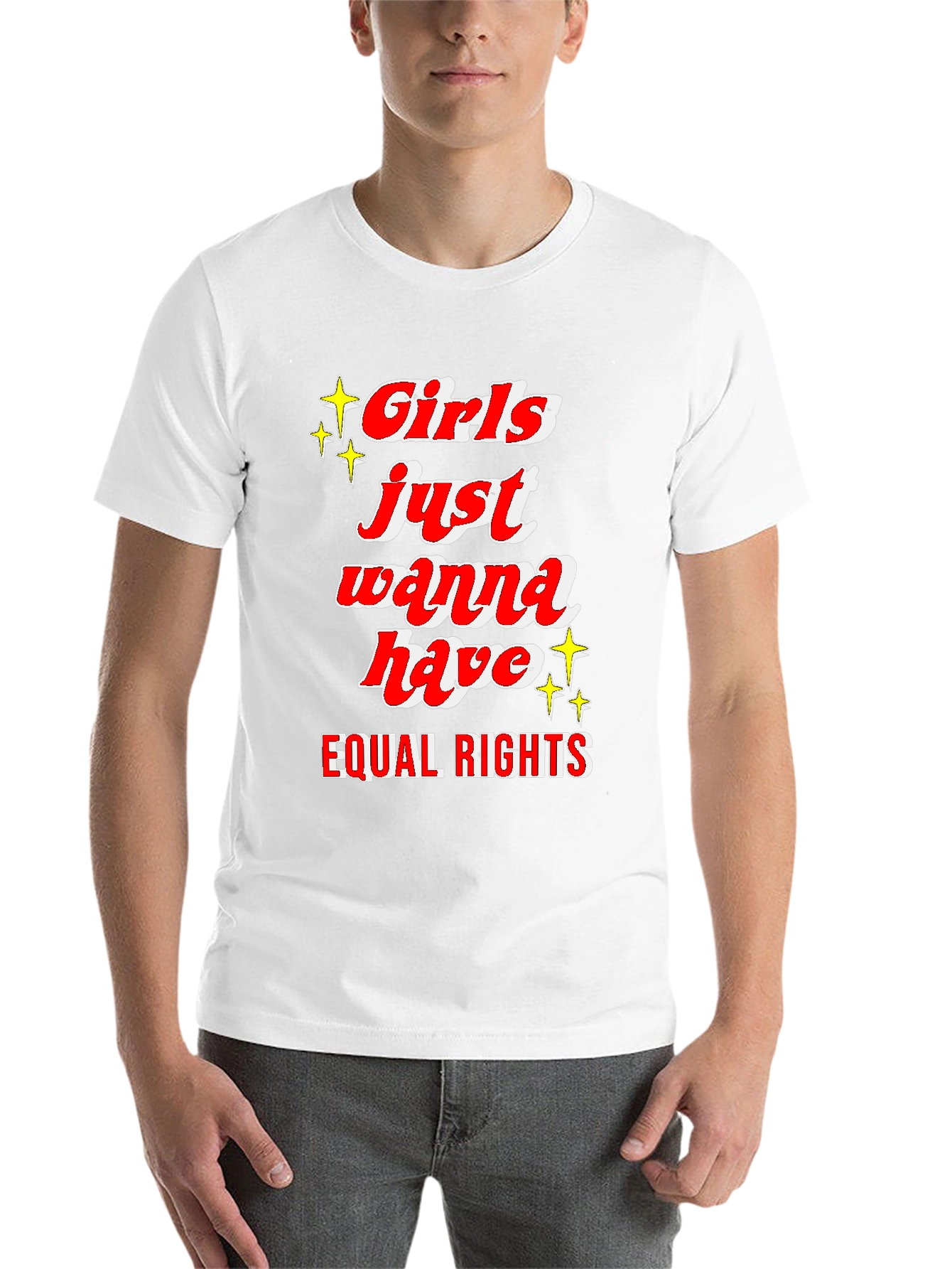 Black Girls Just Wanna Have Equal Rights T-Shirt view 14