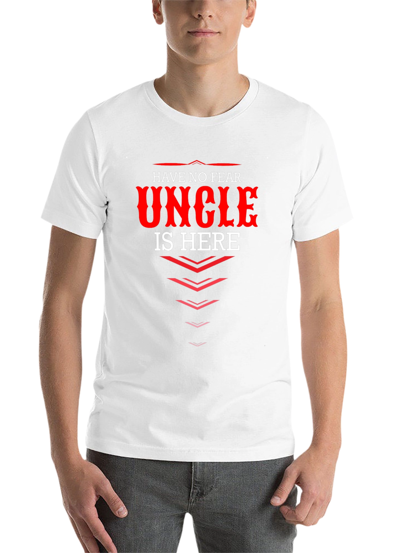 Black Funny Uncle T-Shirt - Have No Fear view 14