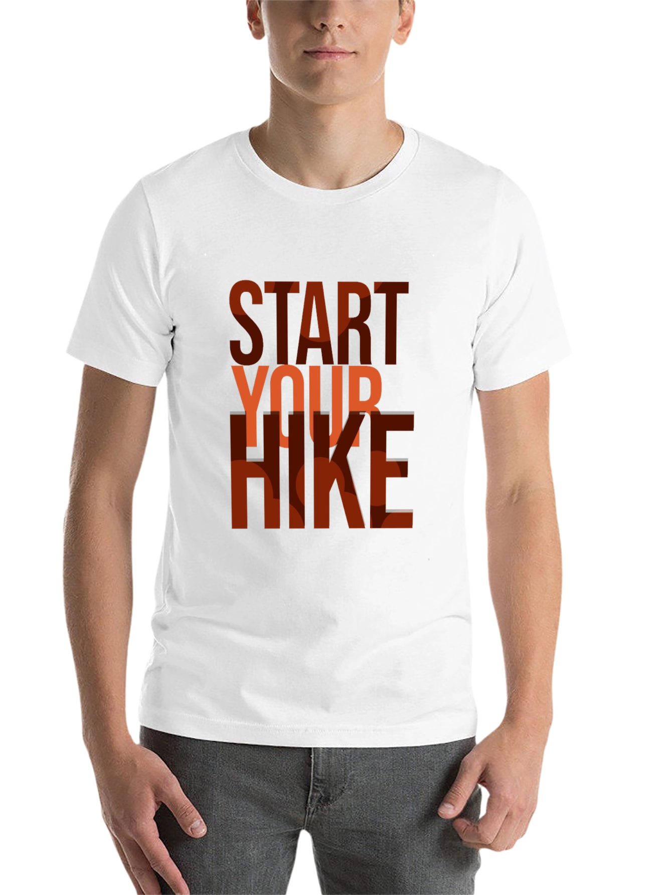 Black Start Your Hike Graphic T-Shirt - Black view 14