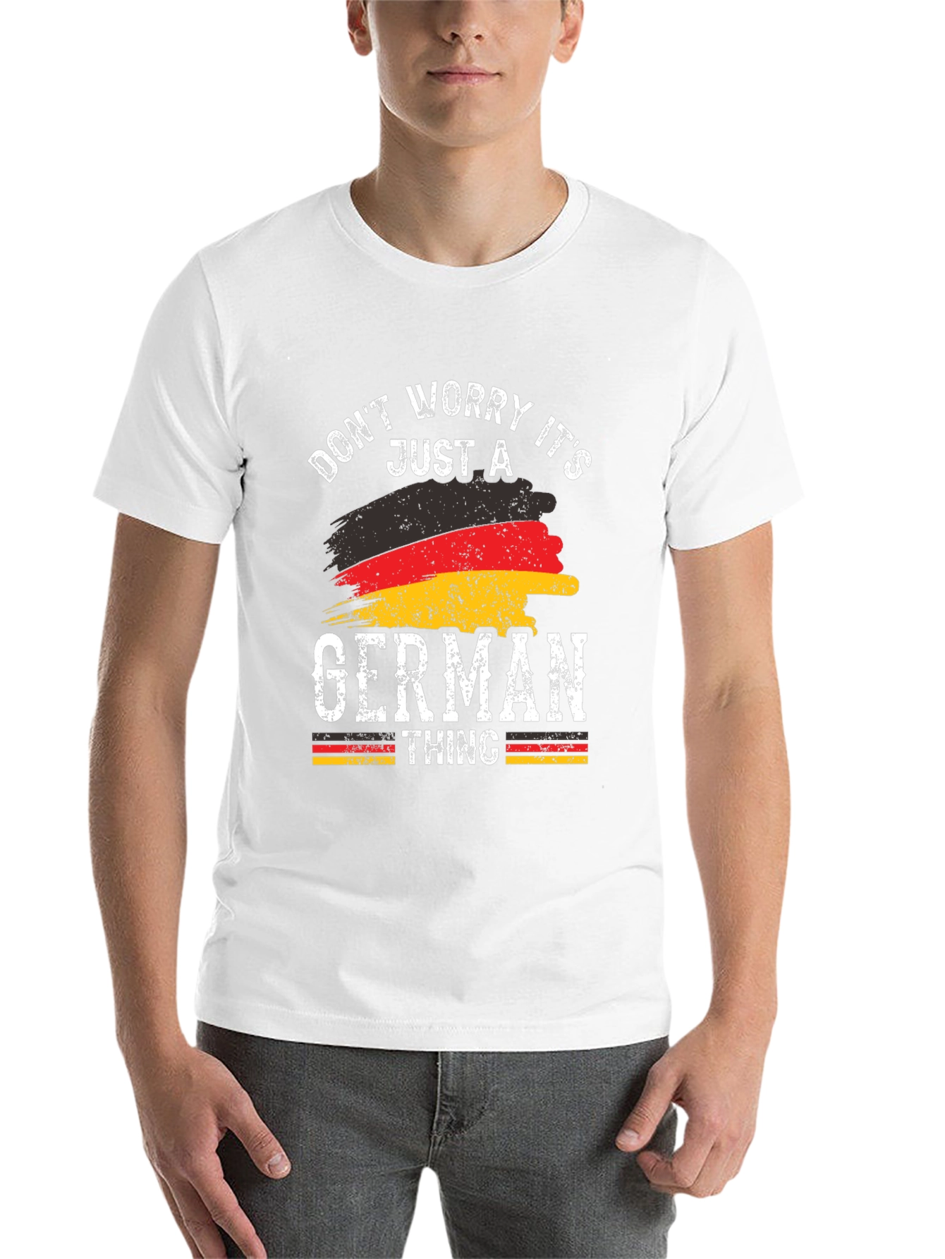 Black German Thing Graphic Tee view 14