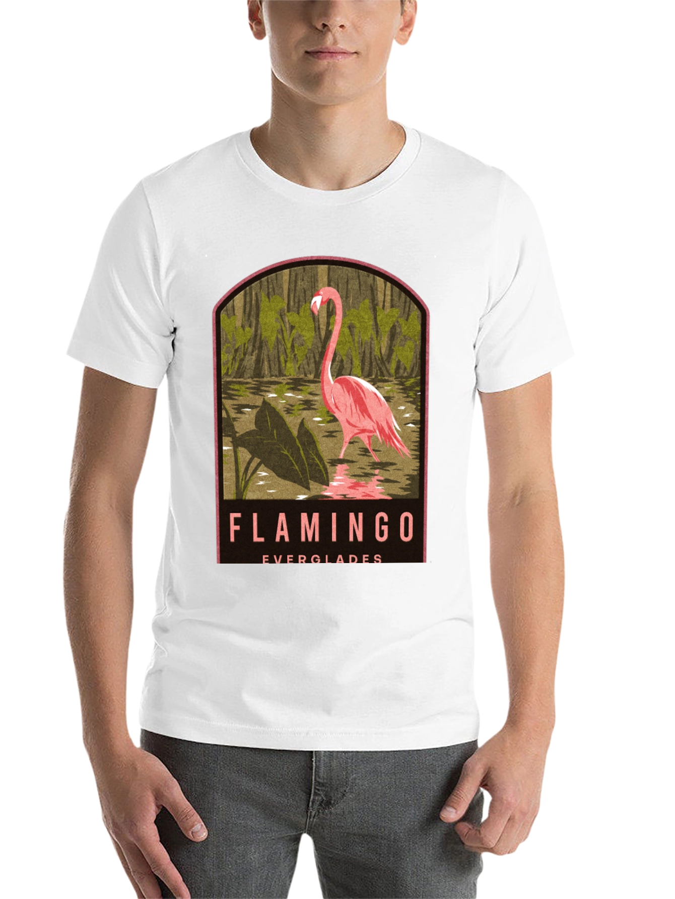 Flamingo Everglades Graphic Tee - 14