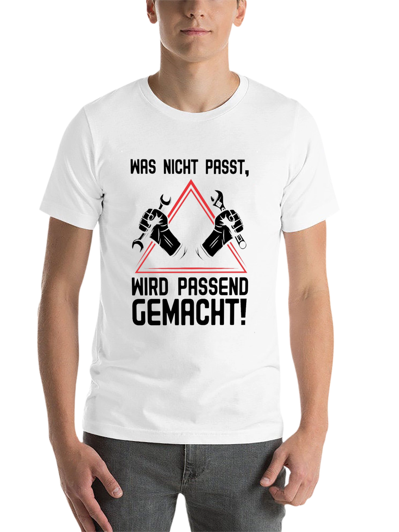 Black Was Nicht Passt T-Shirt, Mechanic Gift view 14
