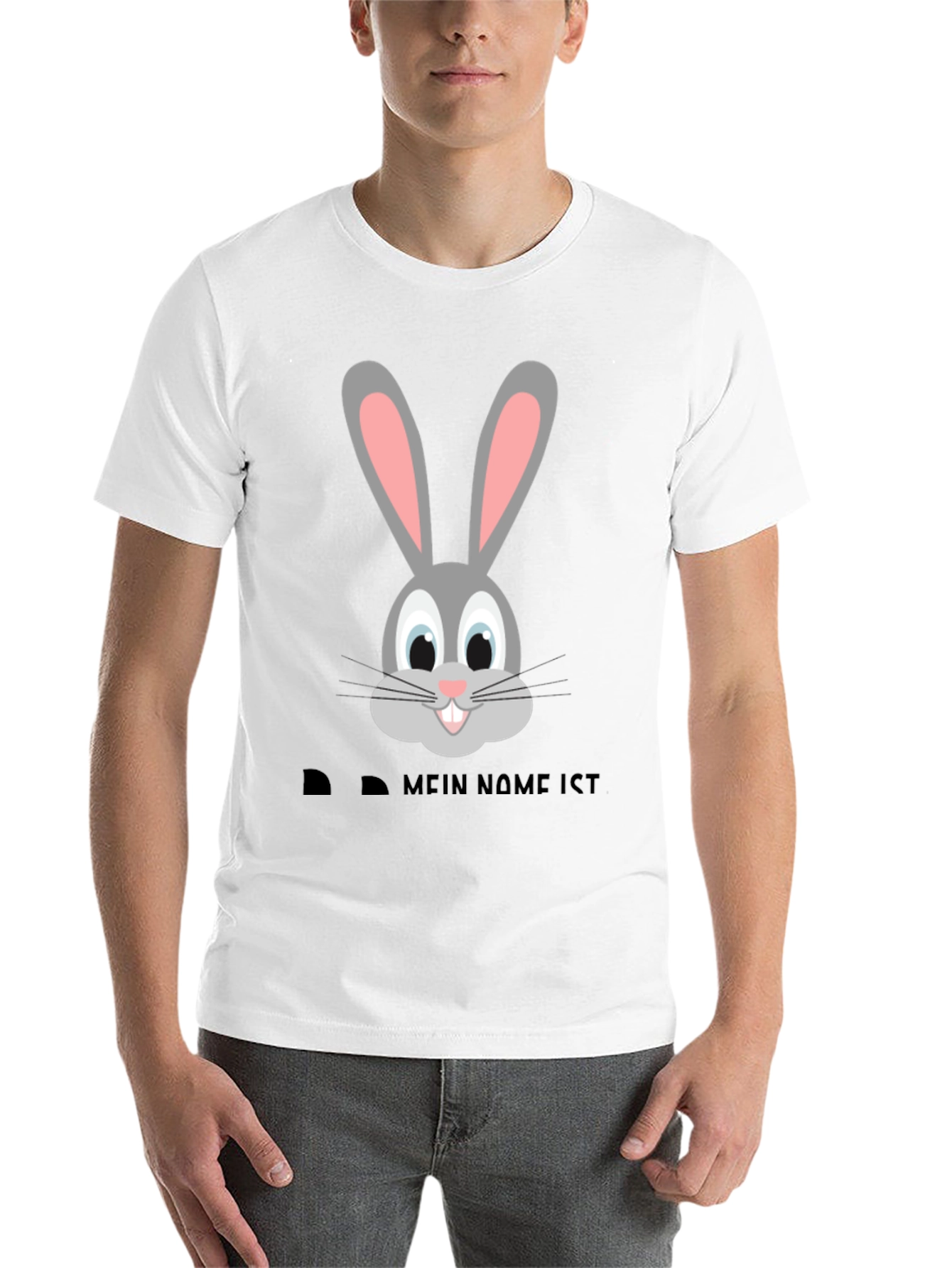 Black Funny Bunny T-Shirt - Mein Name Ist... view 14