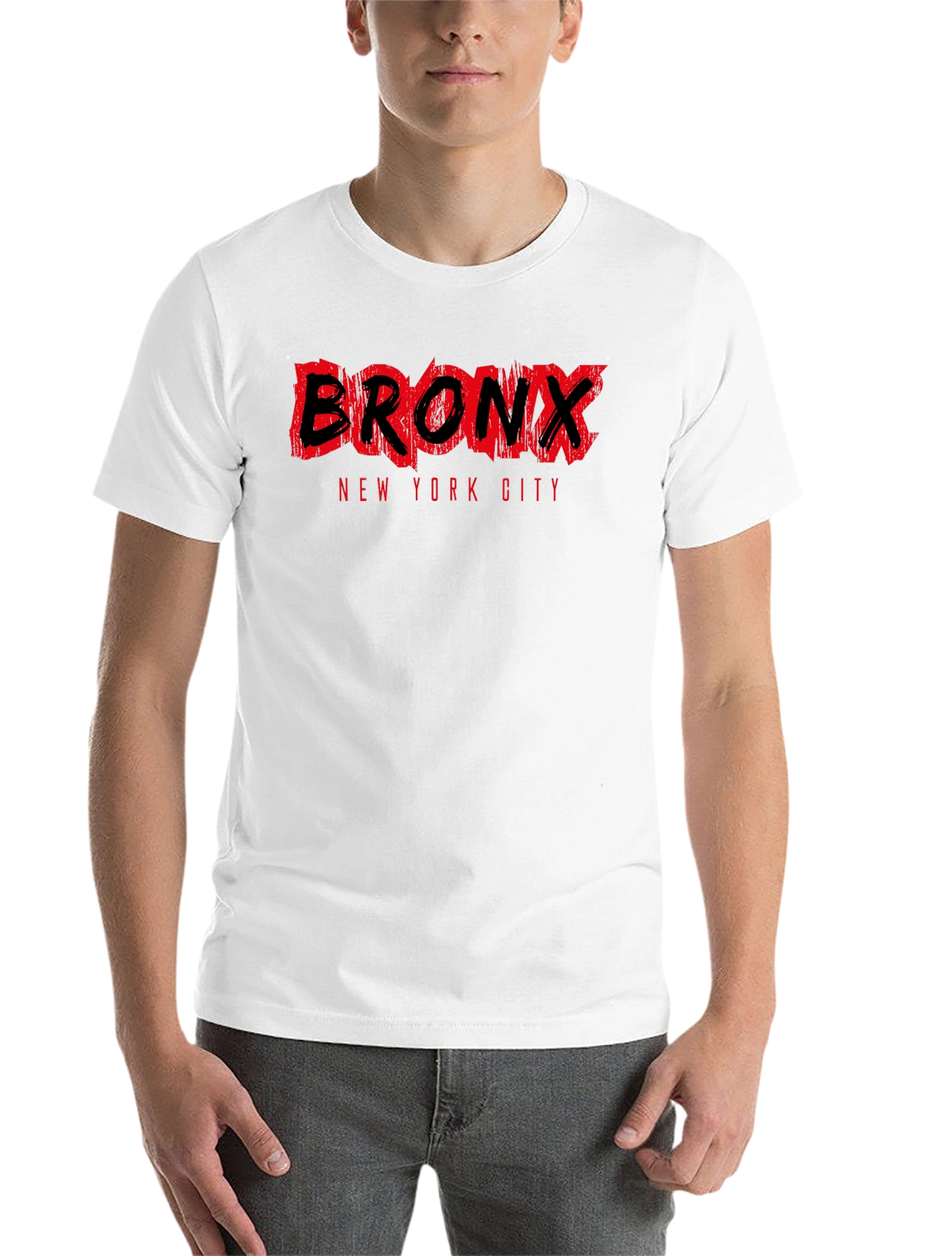 Bronx New York City Graphic Tee - Black - 14