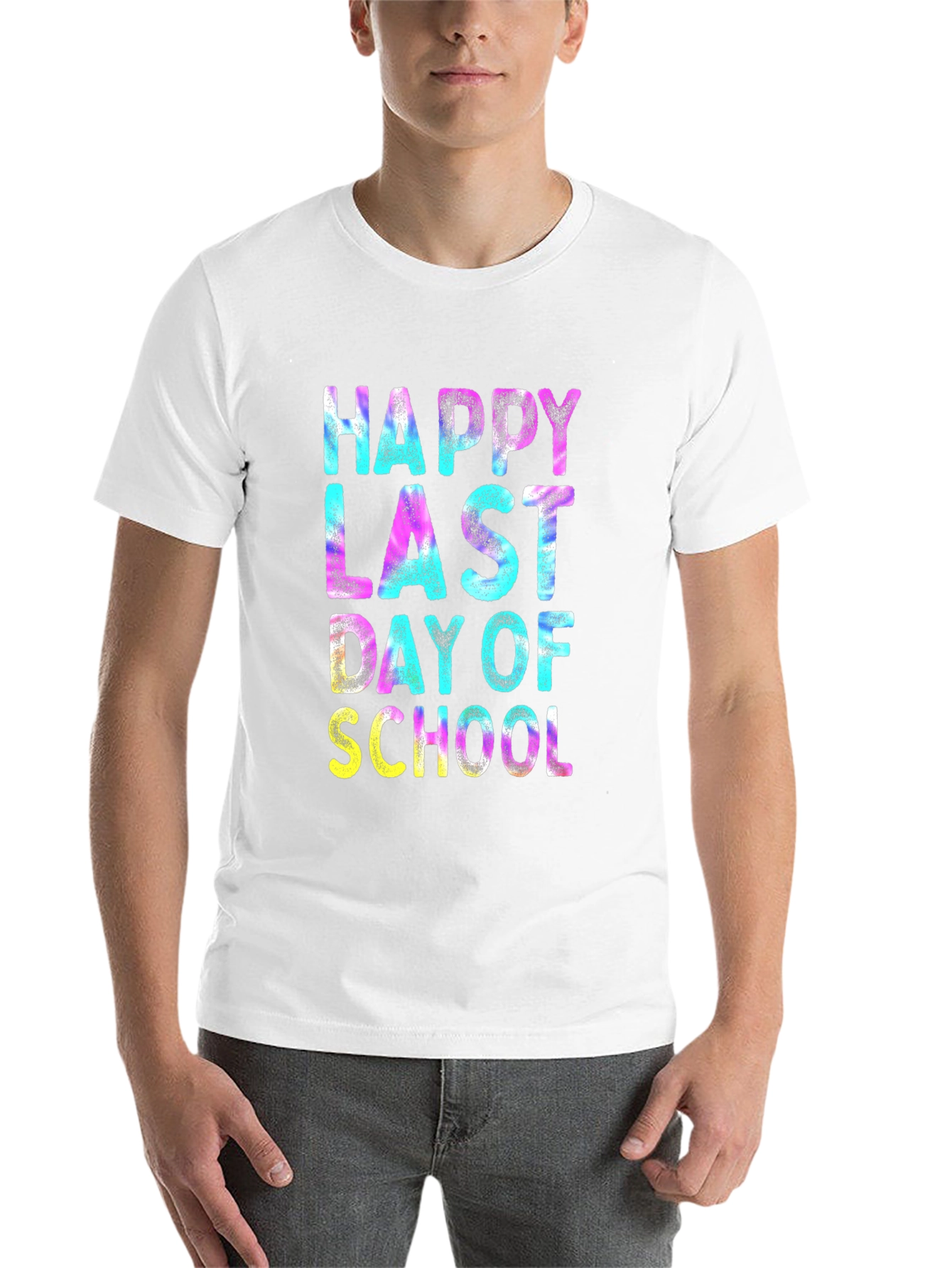 Black Happy Last Day of School Graphic T-Shirt view 14