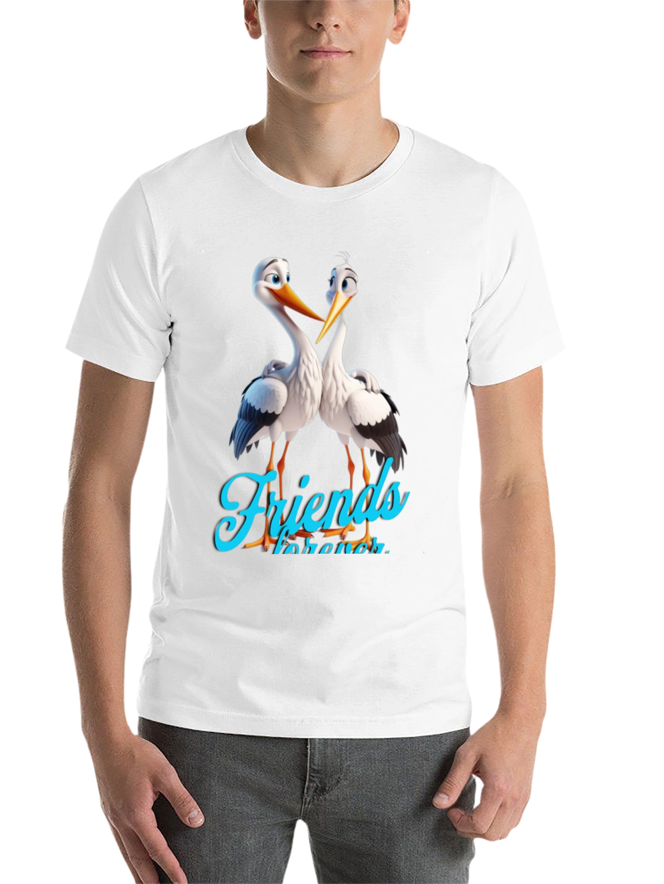 Black Stork Friends Forever Graphic Tee view 14