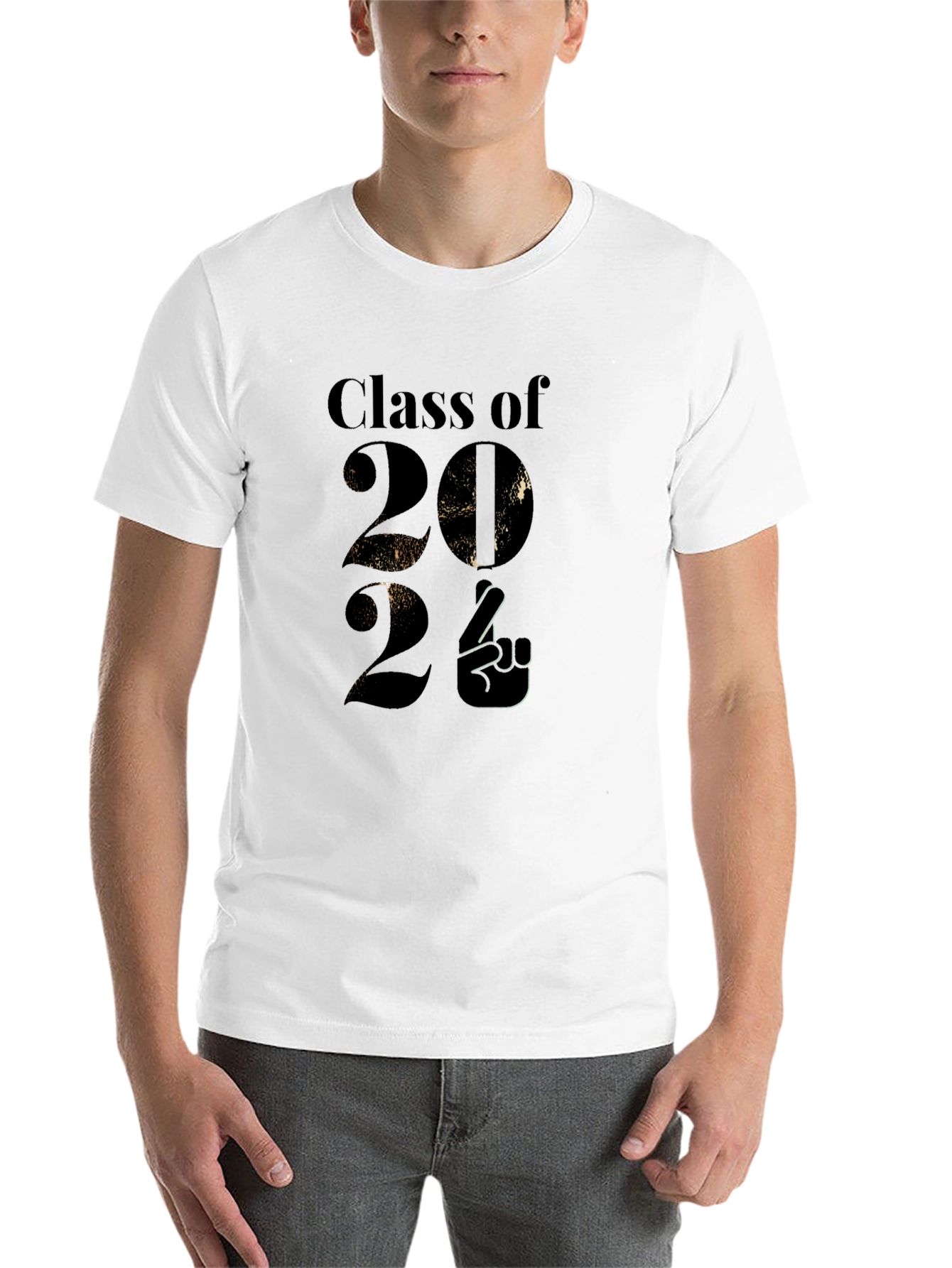 Black Class of 2024 Graphic Tee view 14