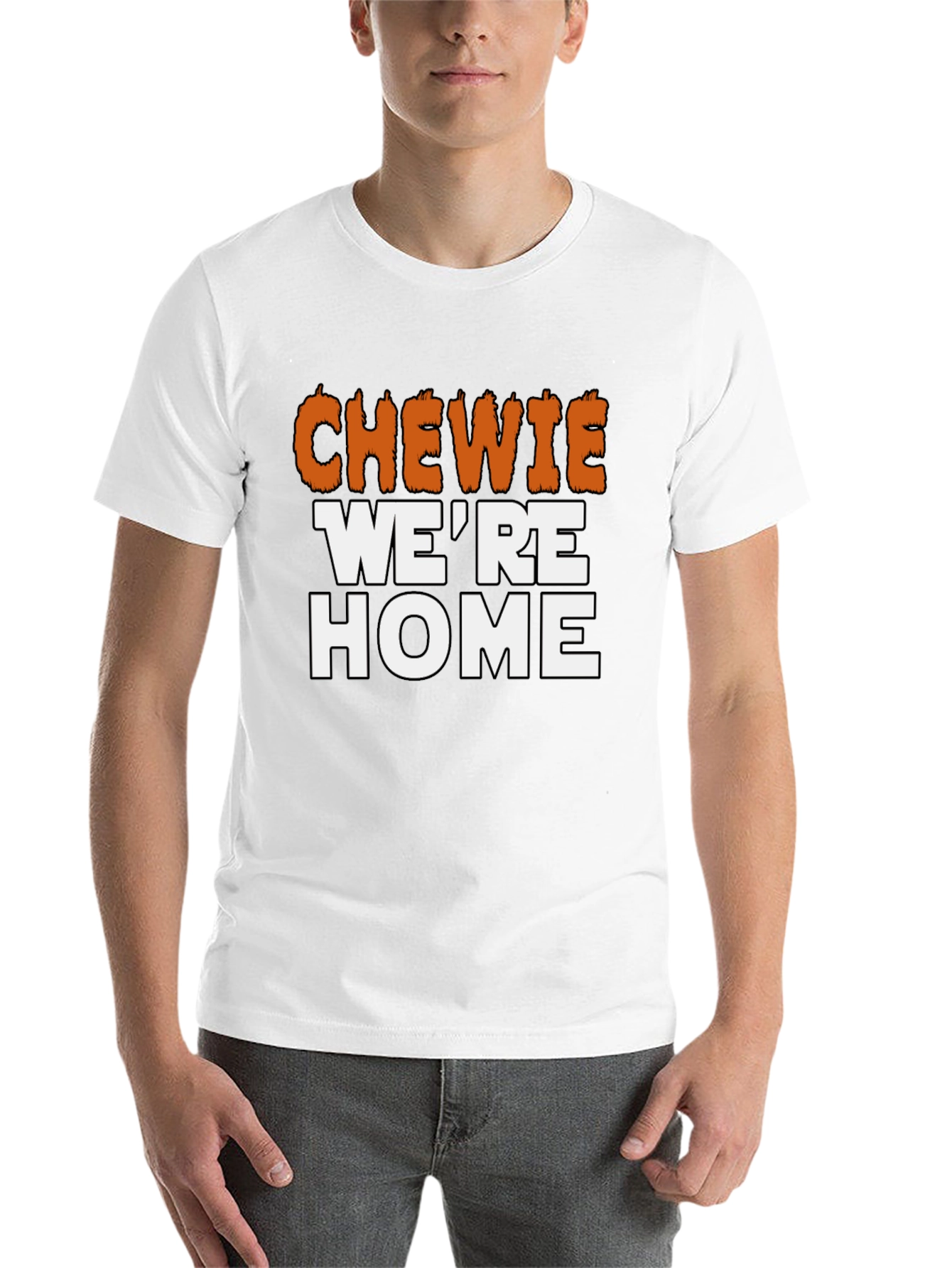 Black Chewie We're Home Graphic Tee - Star Wars T-Shirt view 14