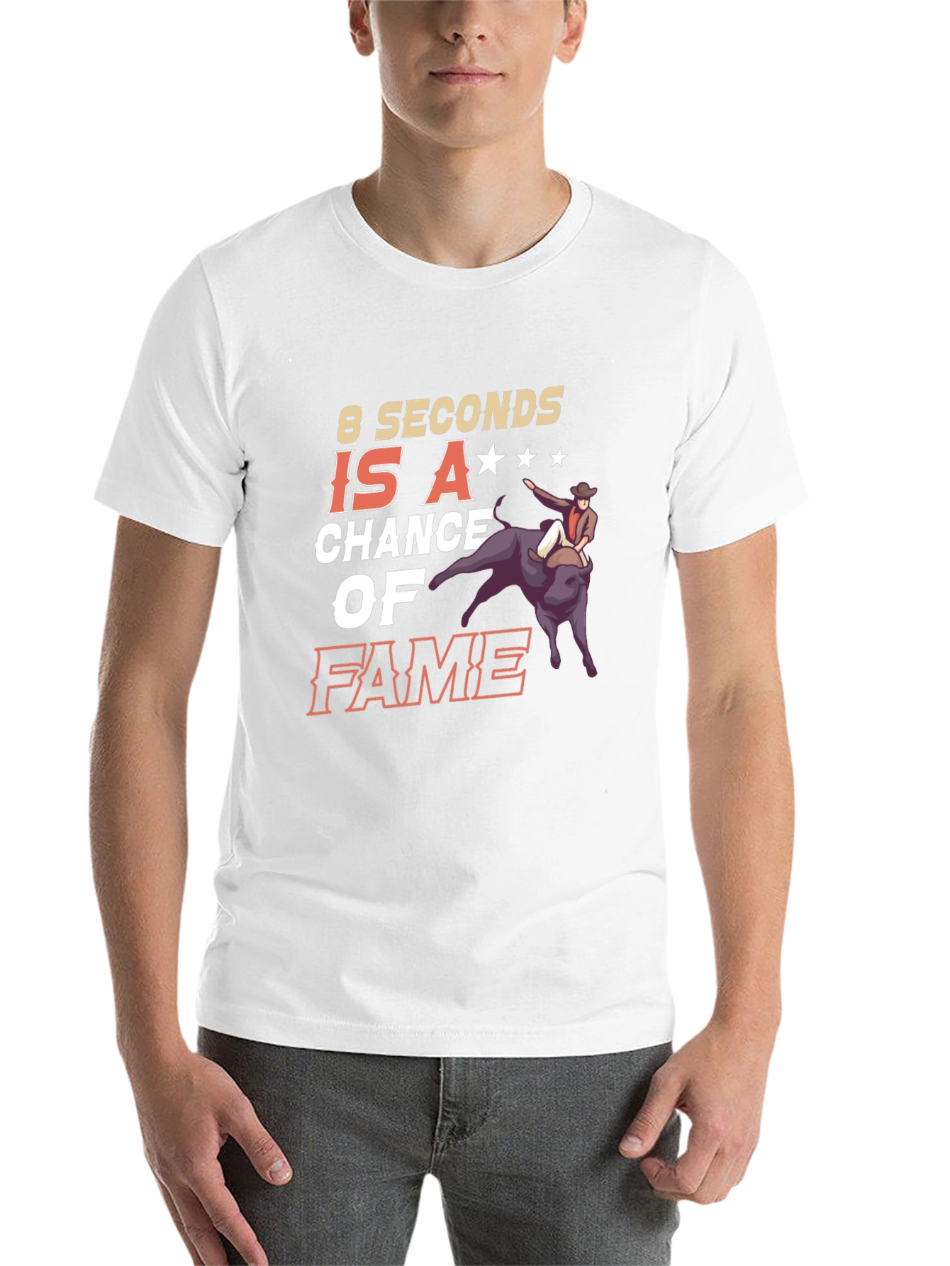 8 Seconds of Fame Rodeo Graphic T-Shirt - 14