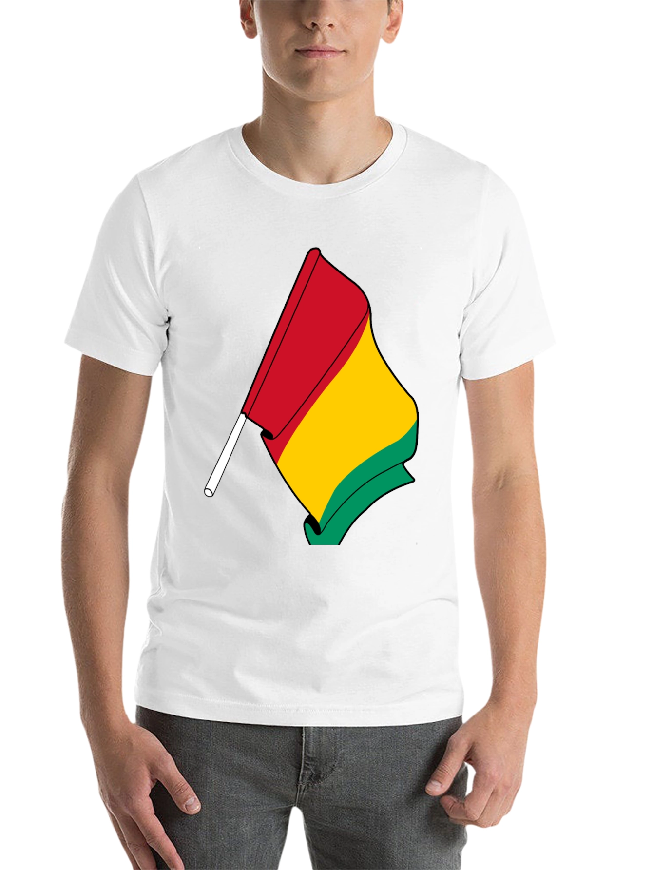 Guinea Flag T-Shirt - Show Your Pride - 14