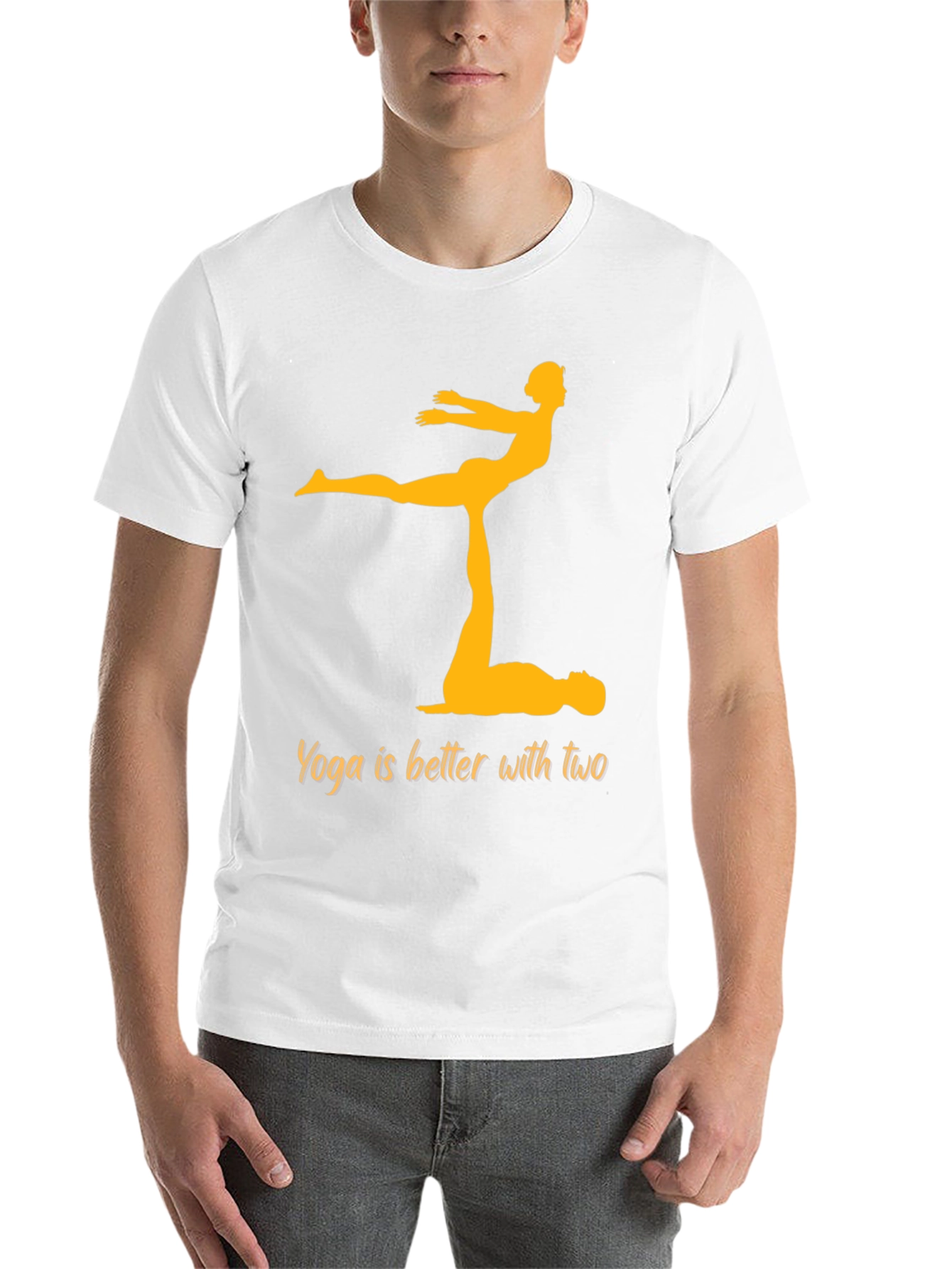 Black Yoga is Better with Two Black T-Shirt view 14