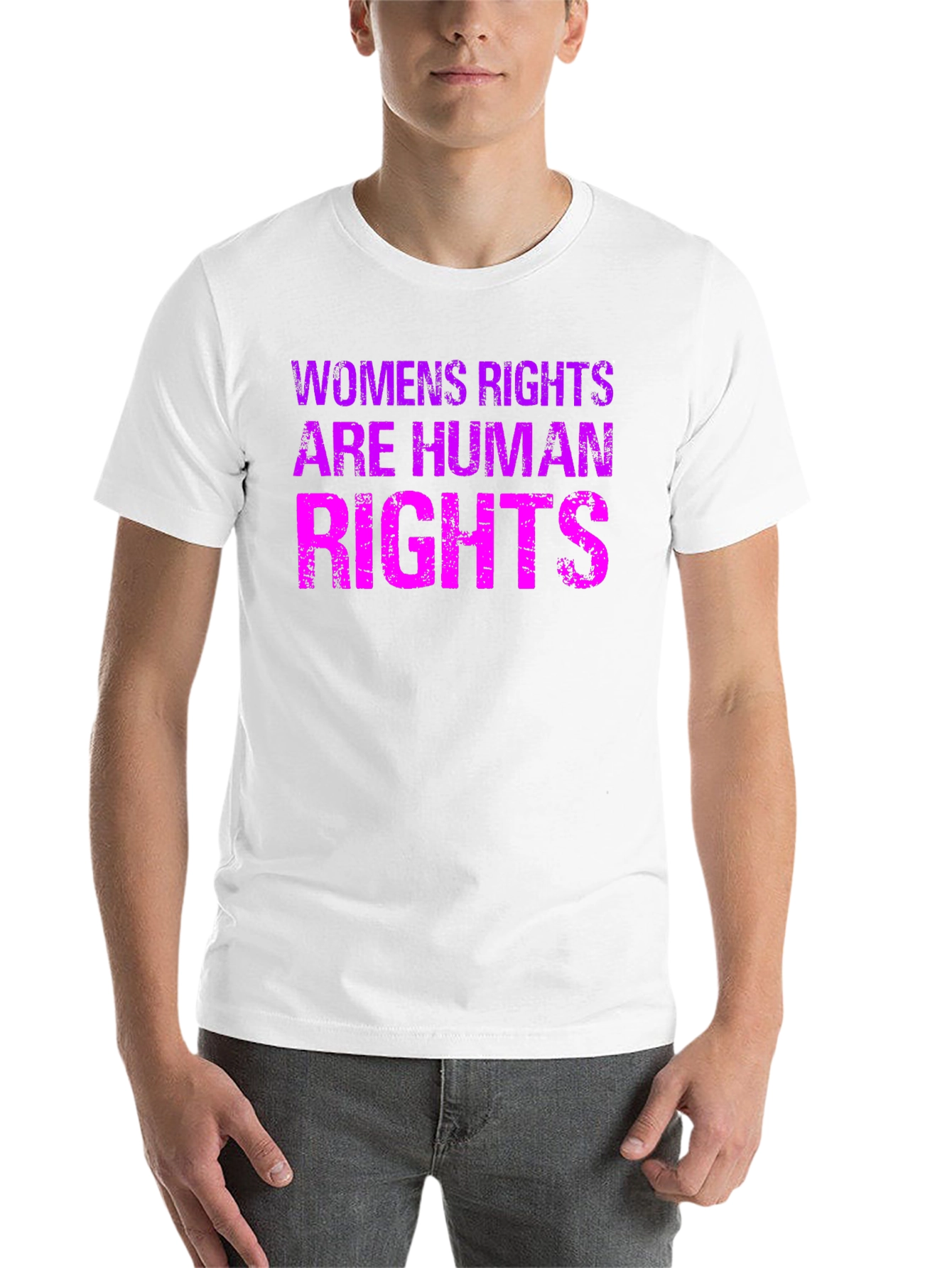 Black Women's Rights Are Human Rights Graphic Tee view 14
