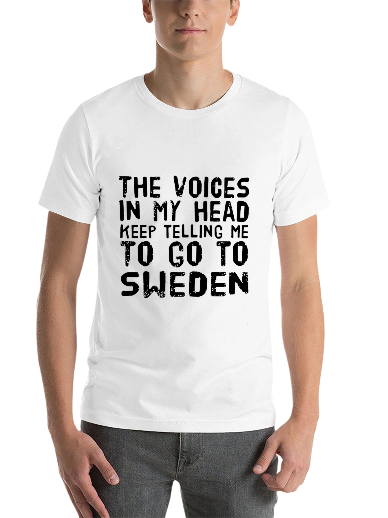 Black Sweden Calling T-Shirt view 14