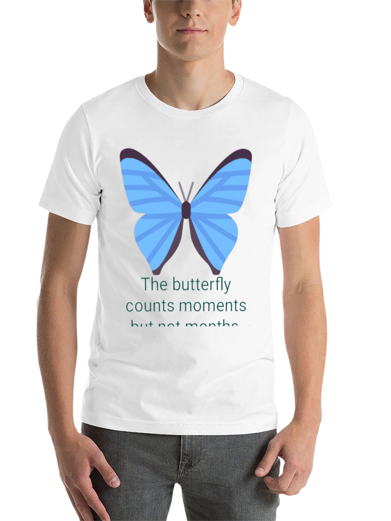 Black Butterfly Moments T-Shirt view 14