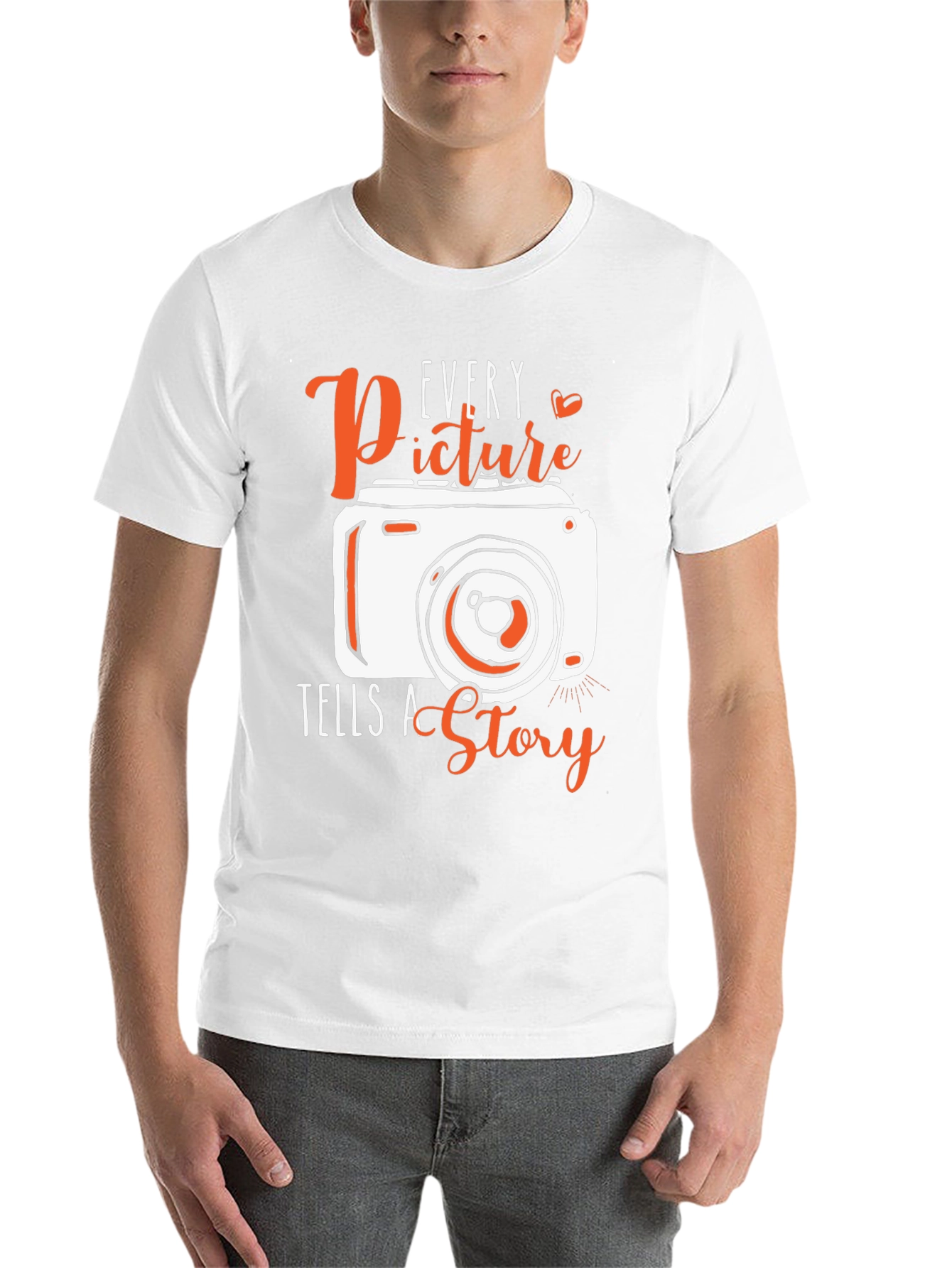 Every Picture Tells a Story Graphic Tee - 14