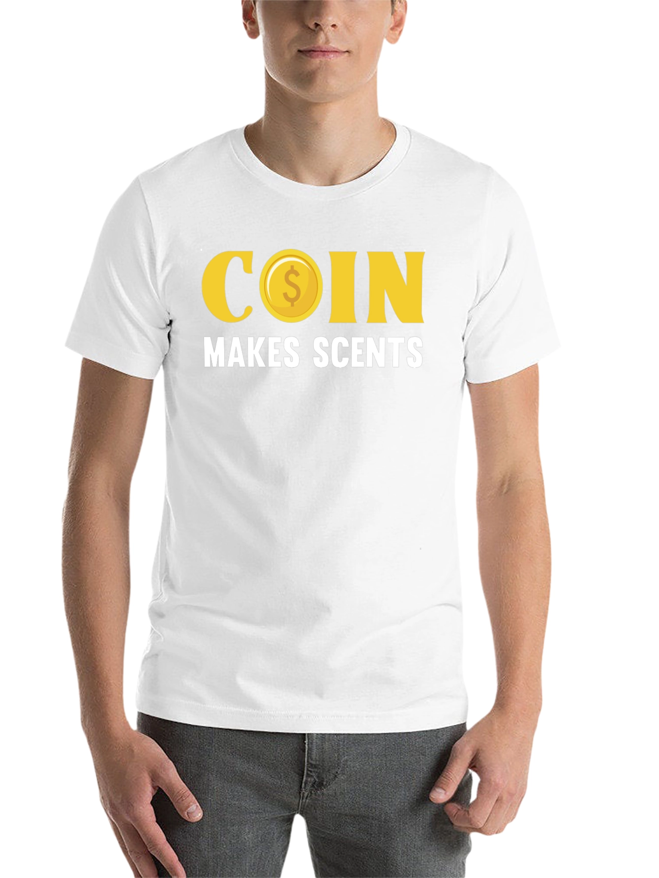 Black Coin Makes Scents Graphic Tee view 14