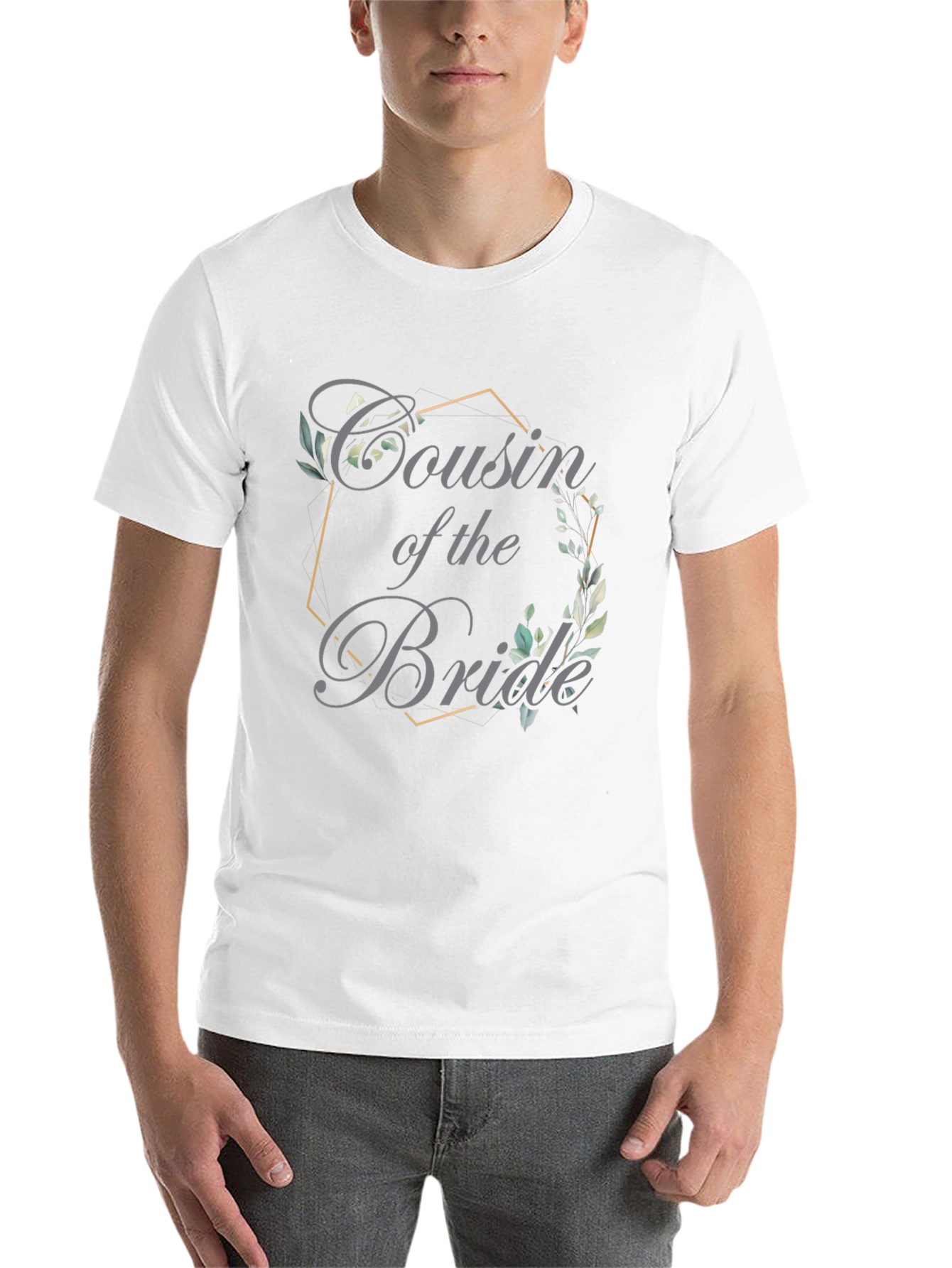 Cousin of the Bride Wedding T-Shirt - 14