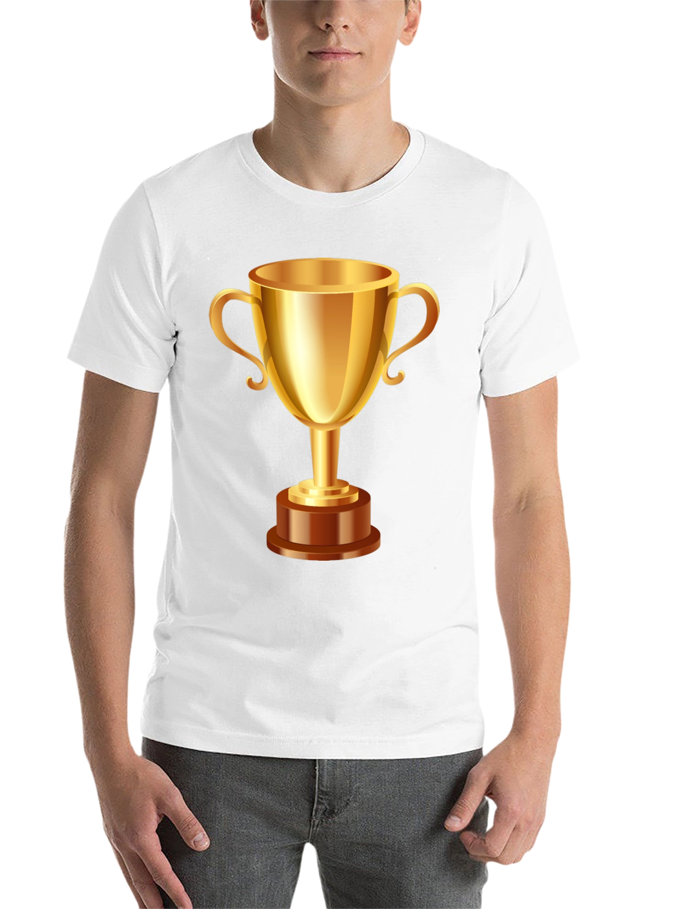 Winner's Circle Tee - Champion Trophy Graphic T-Shirt - 14
