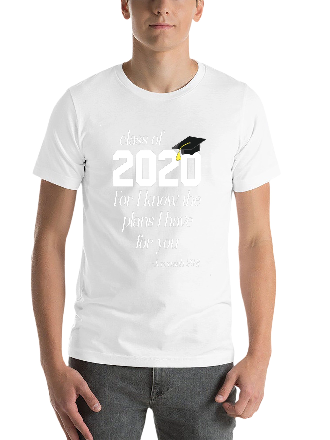 Class of 2020 Graduation T-Shirt Jeremiah 29:11 - 14