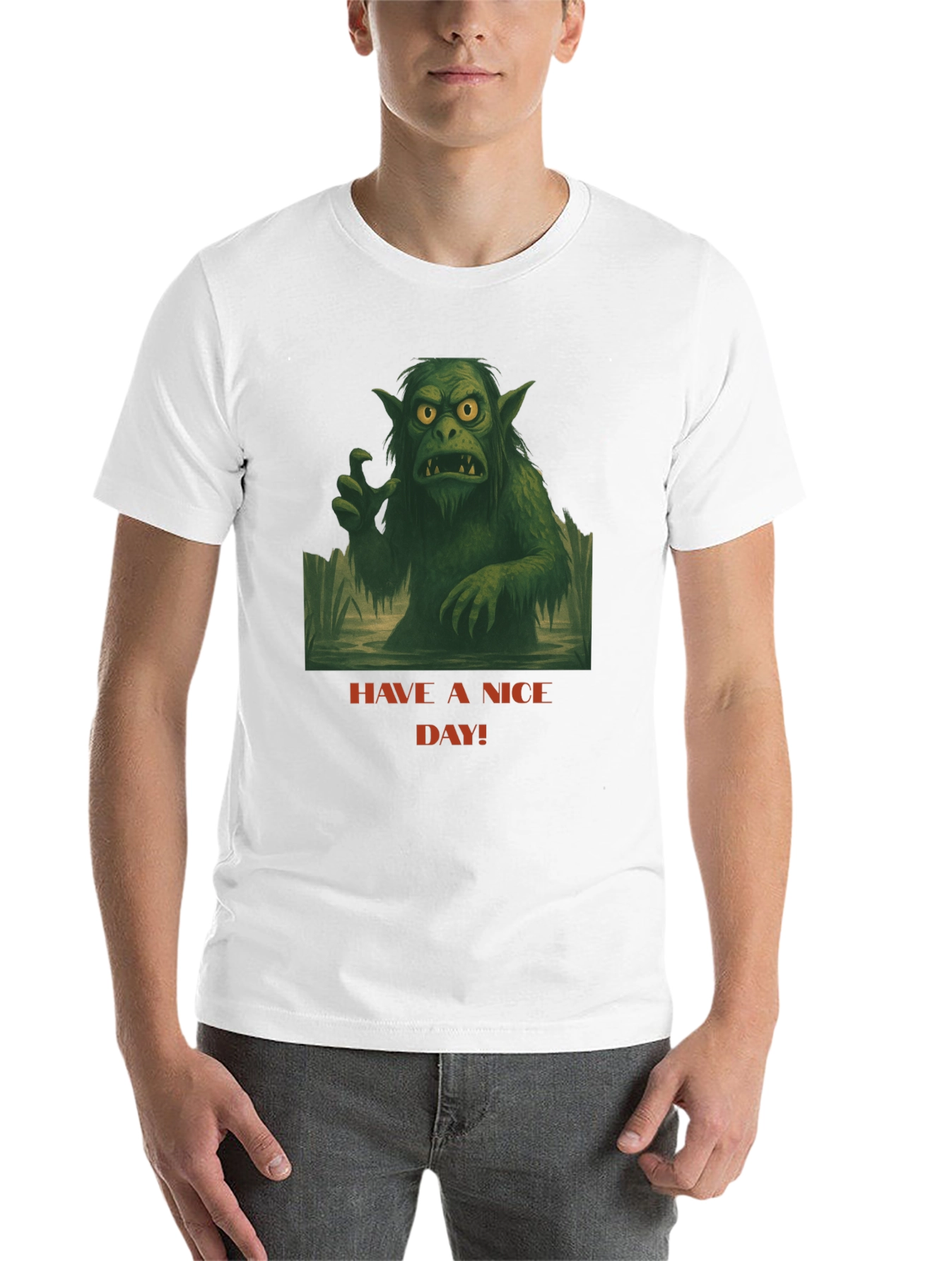 Black Swamp Monster Tee - Have A Nice Day! view 14