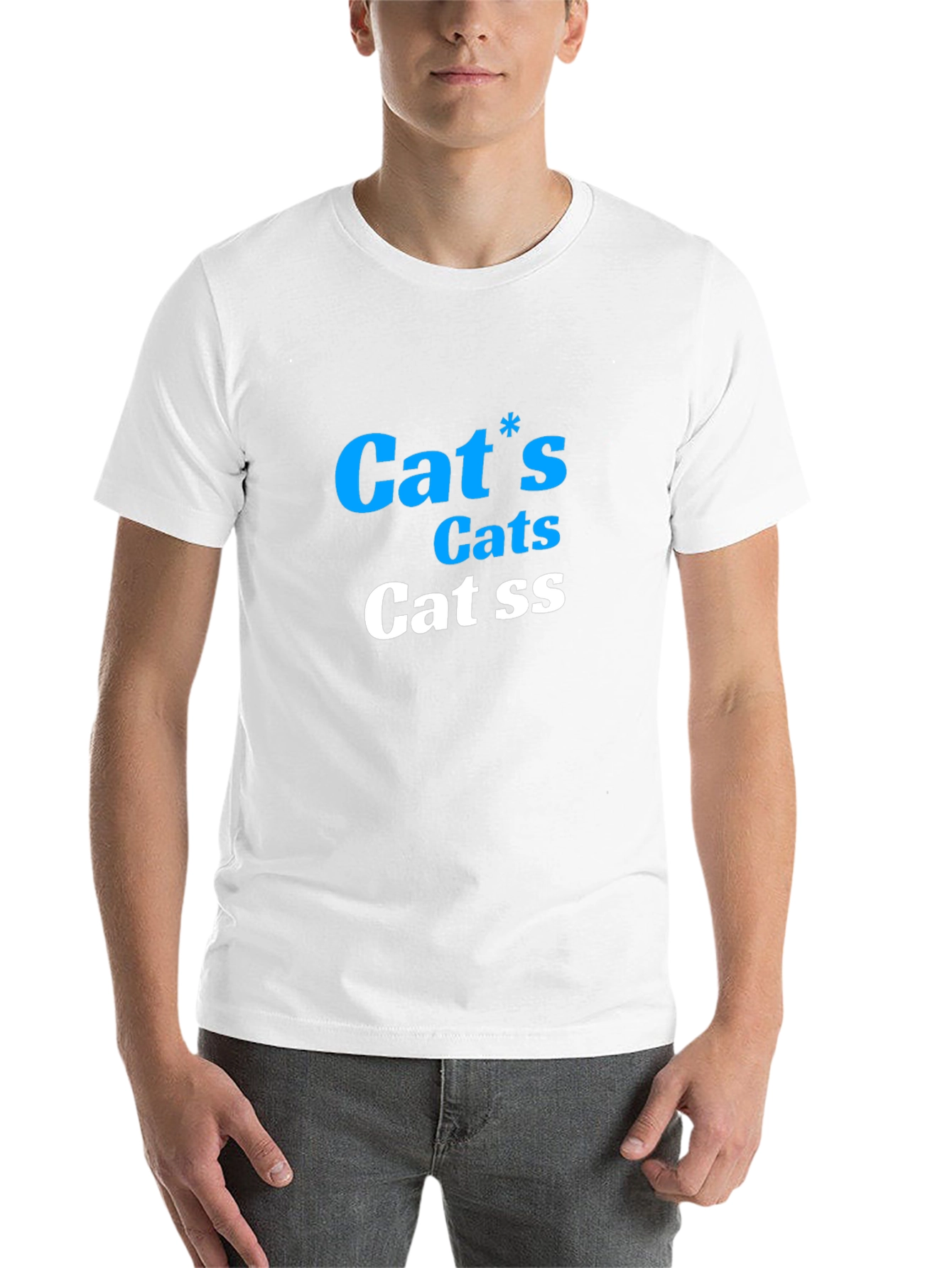 Black Cat's T-Shirt - Funny Graphic Tee view 14