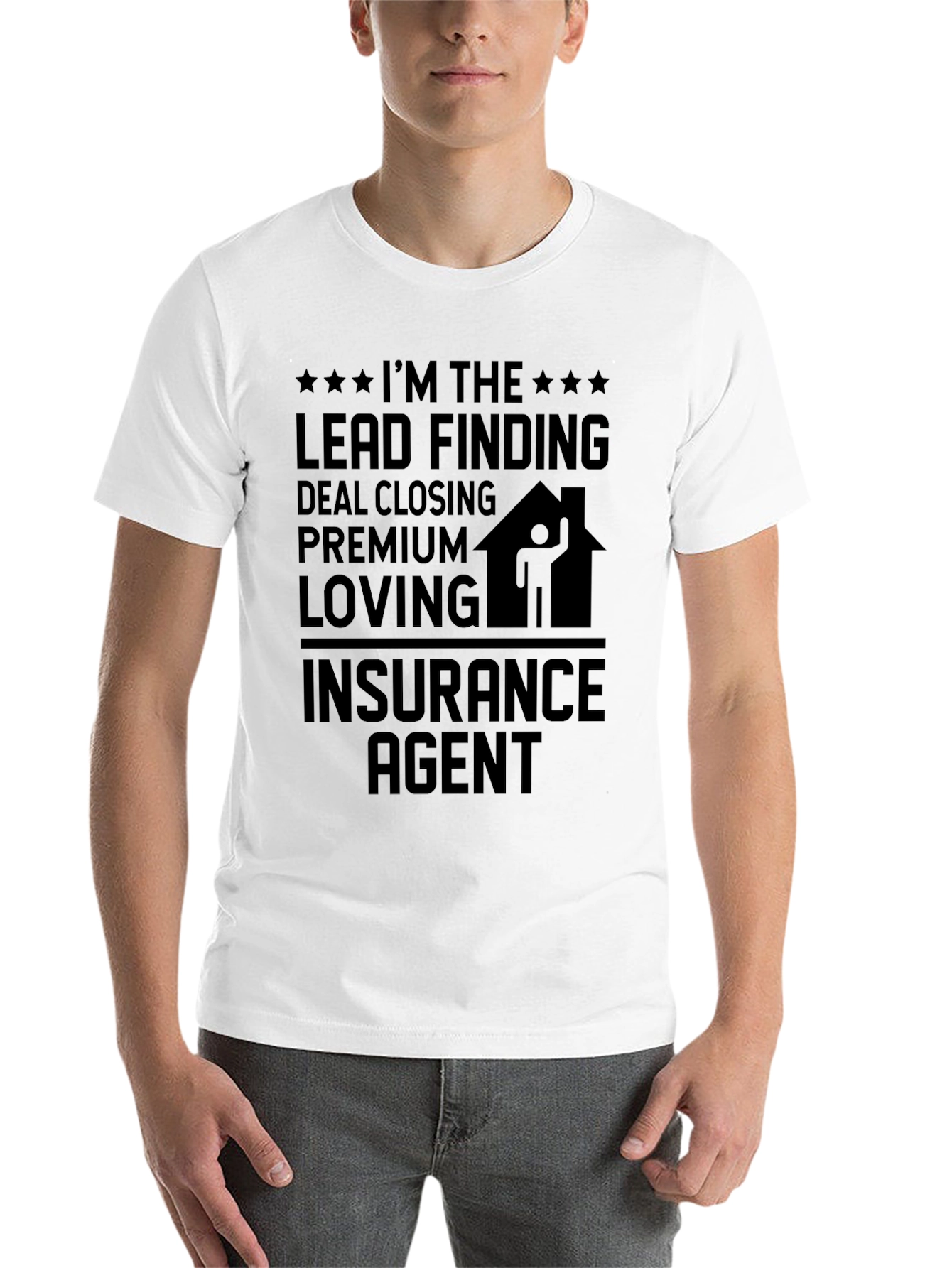 Insurance Agent Graphic T-Shirt - 14