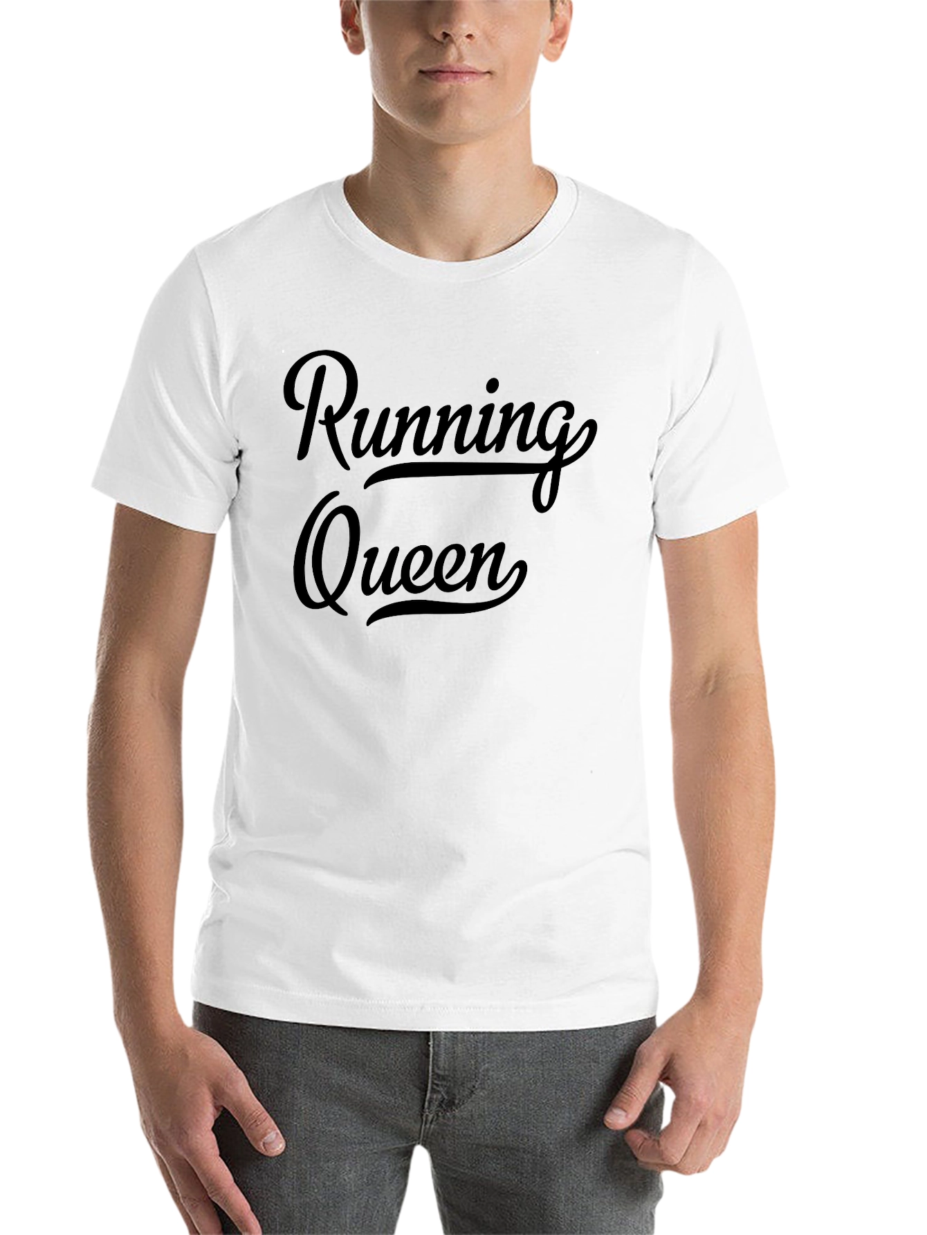 Black Running Queen Black T-Shirt view 14
