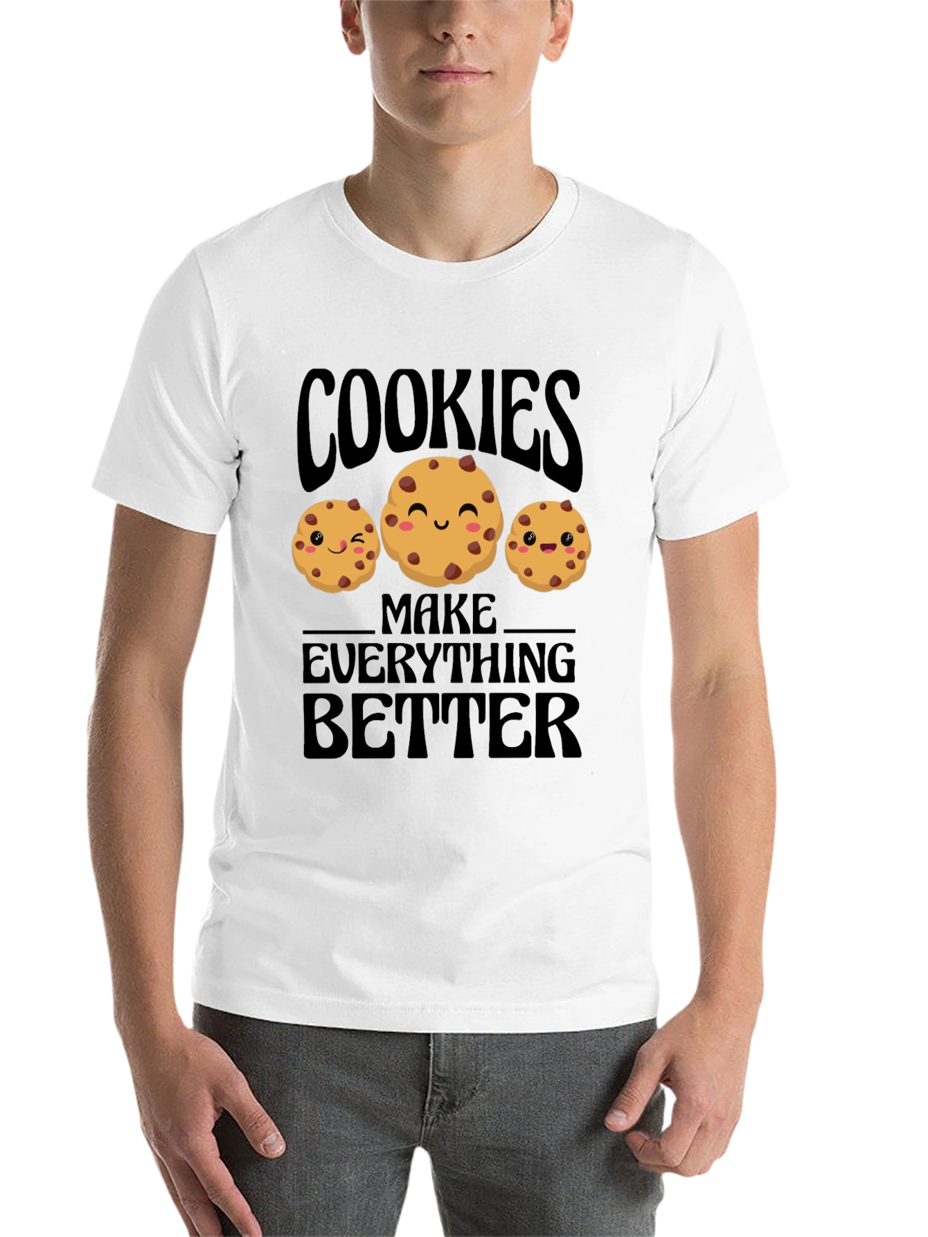 Black Cookies Make Everything Better T-Shirt view 14