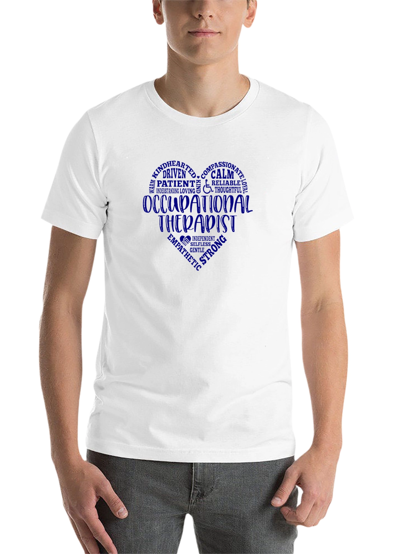 Occupational Therapist Heart T-Shirt - 14