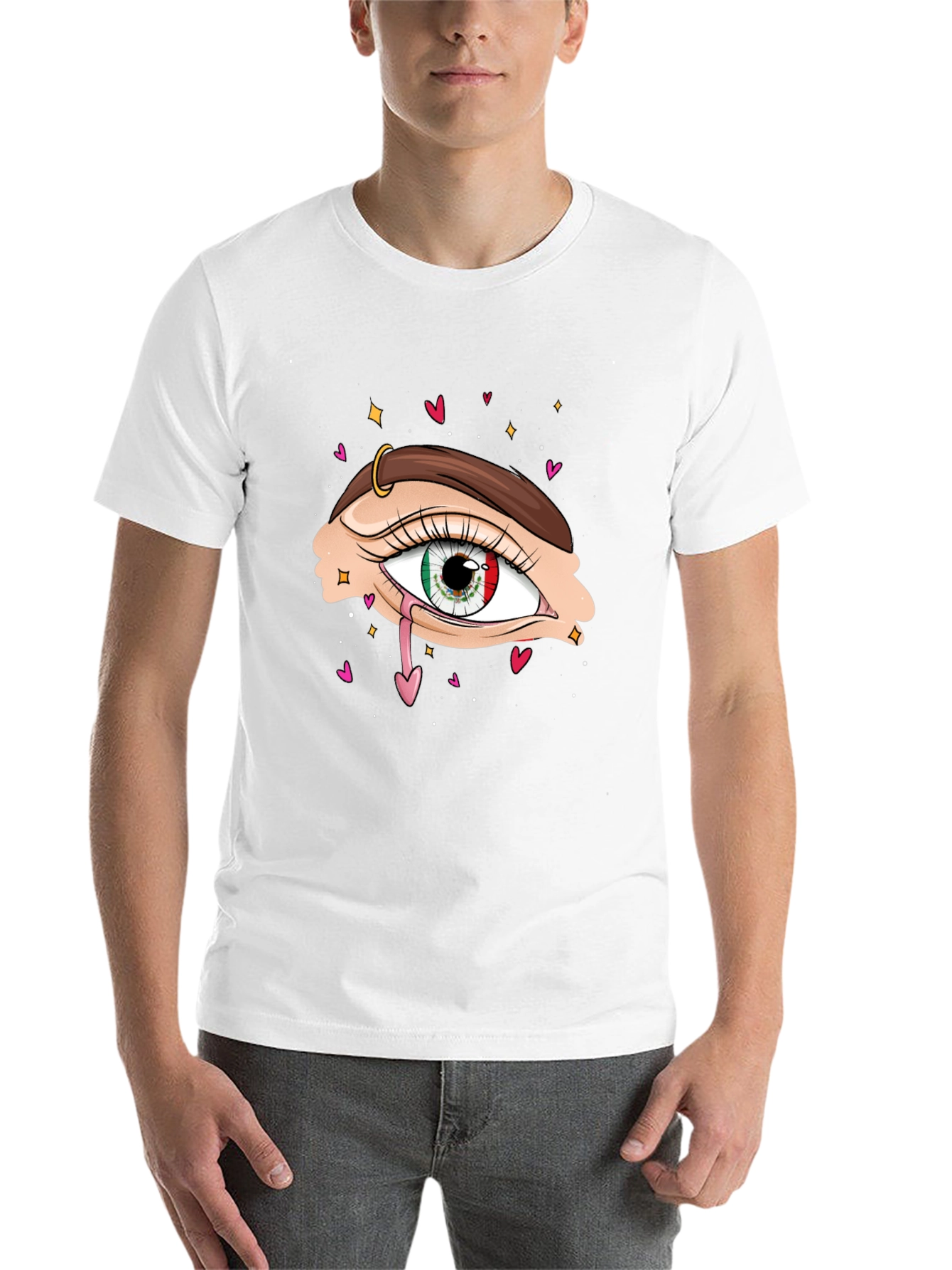 Eye See You Tee - Graphic Print - 14