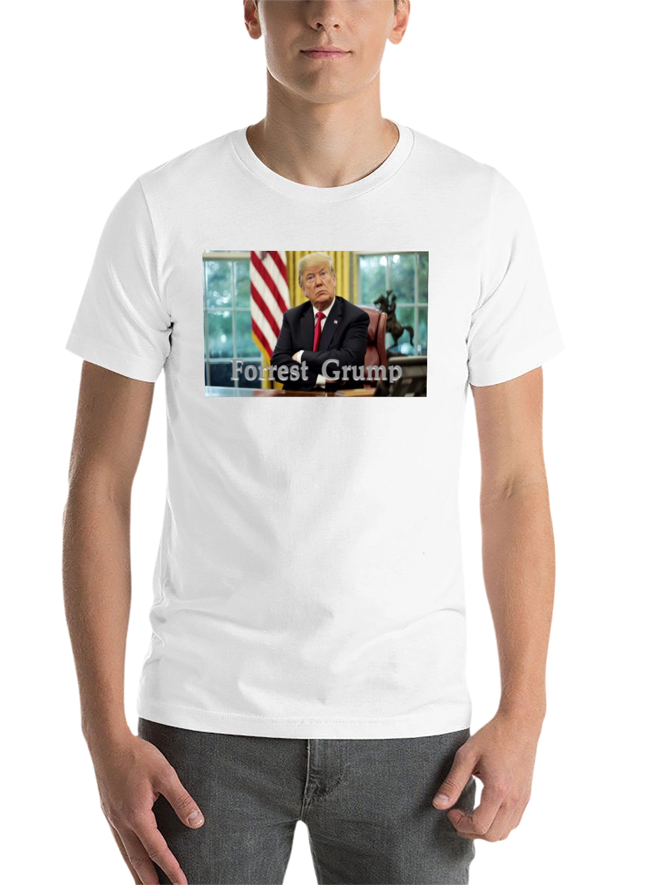 Black Forrest Grump T-Shirt - Political Humor Tee view 14