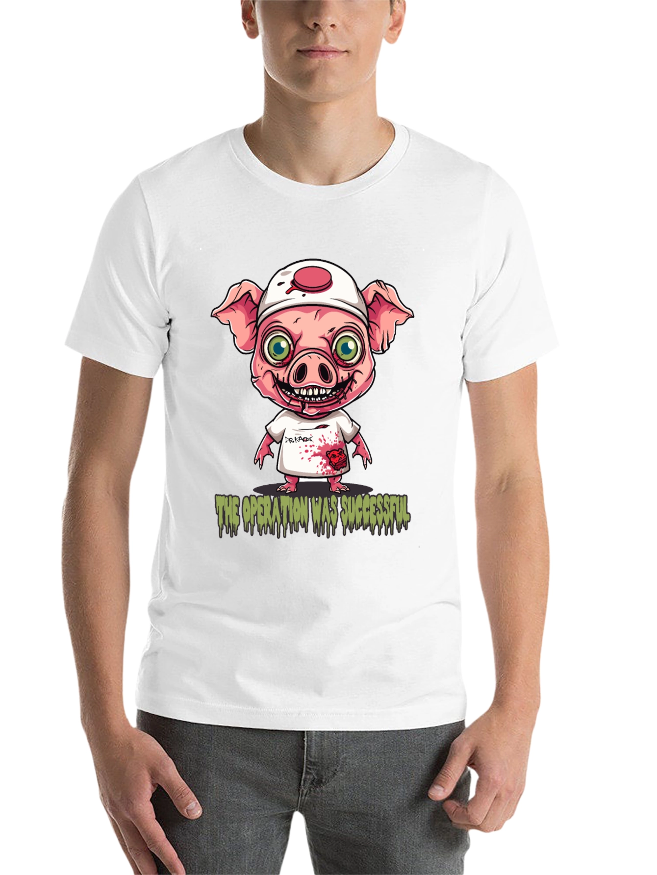 Black Operation Successful Pig Doctor T-Shirt view 14