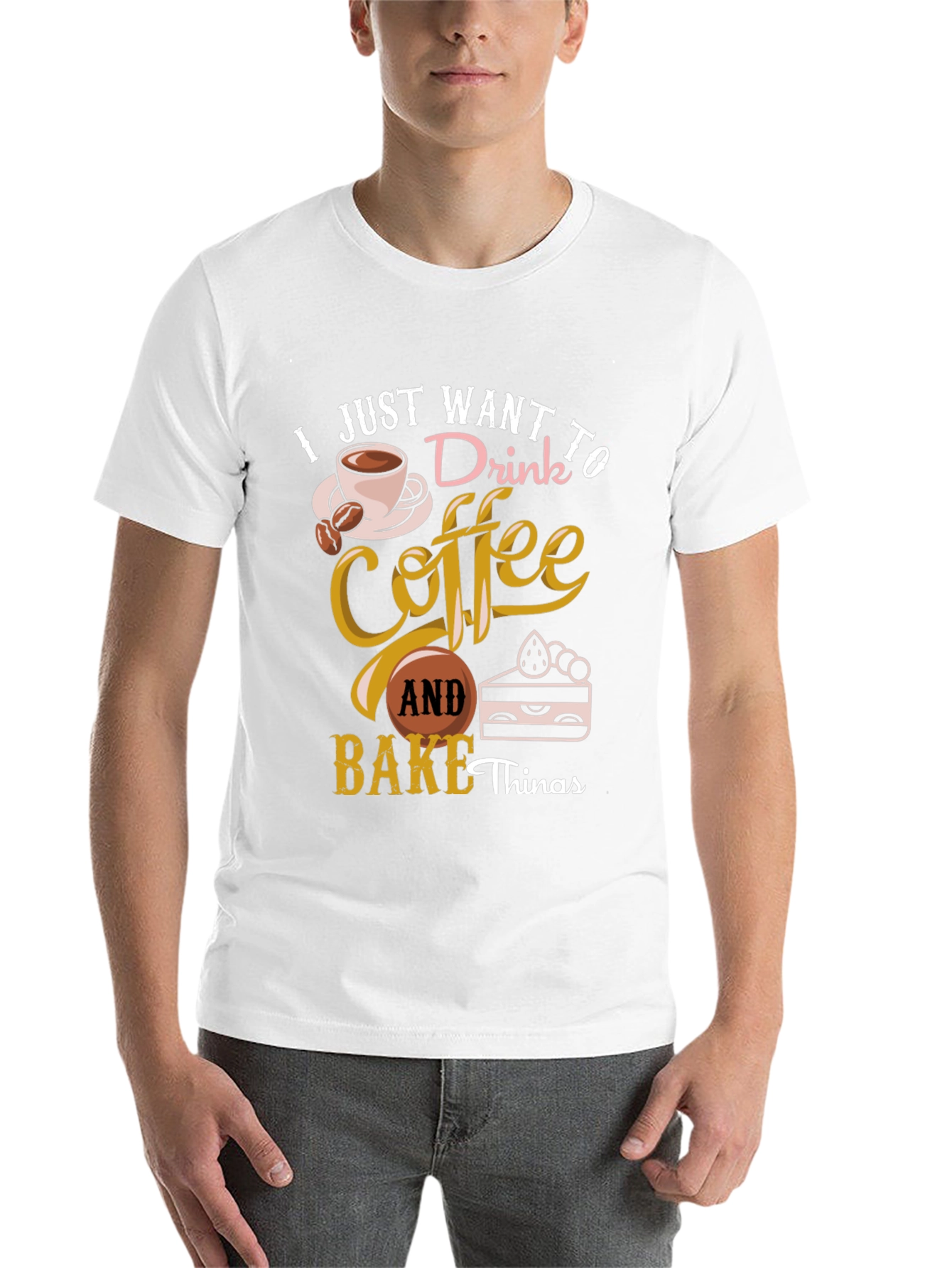 Black Coffee & Baking Lover T-Shirt view 14