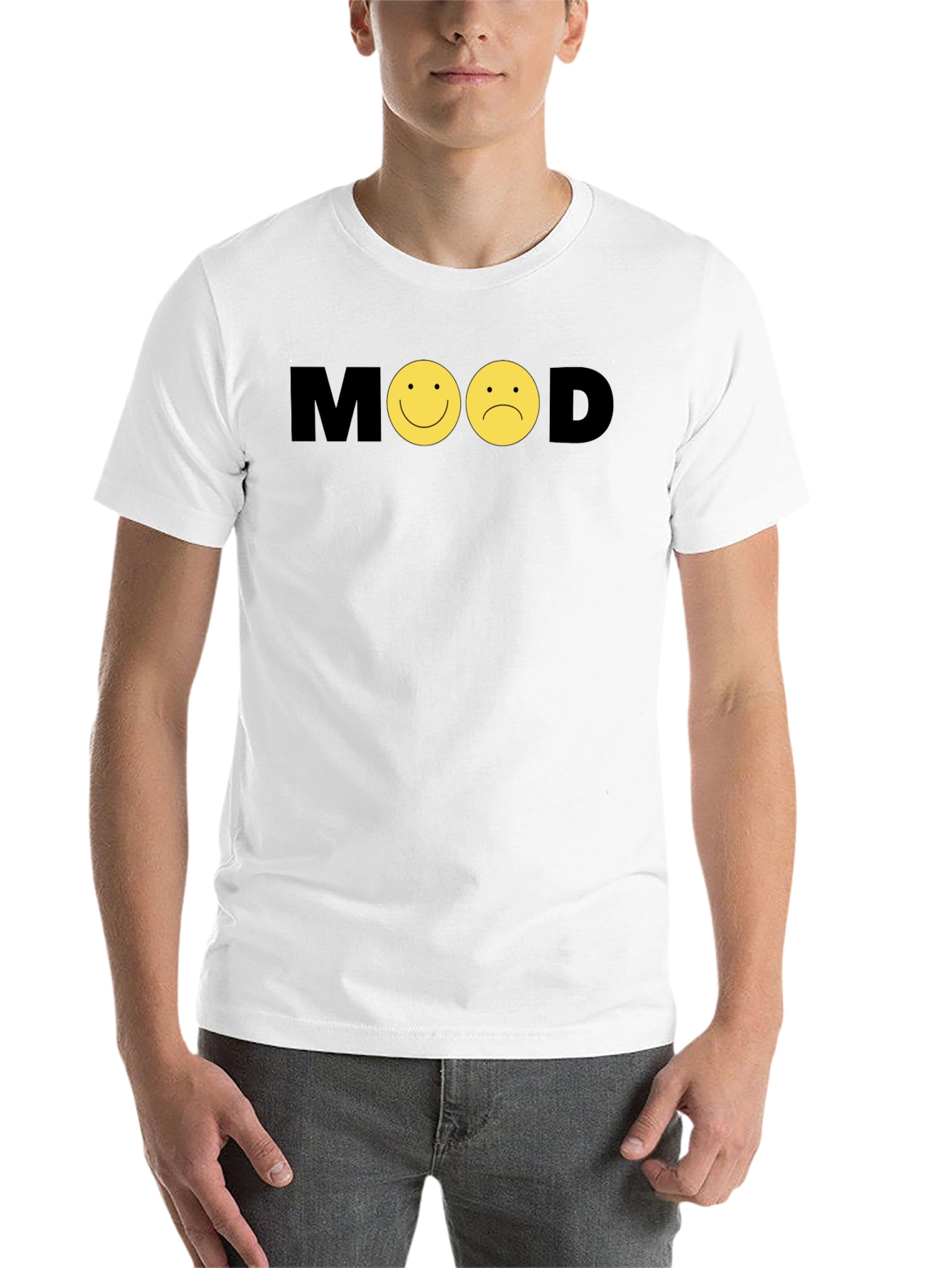 Black Mood Graphic Tee - Express Yourself! view 14