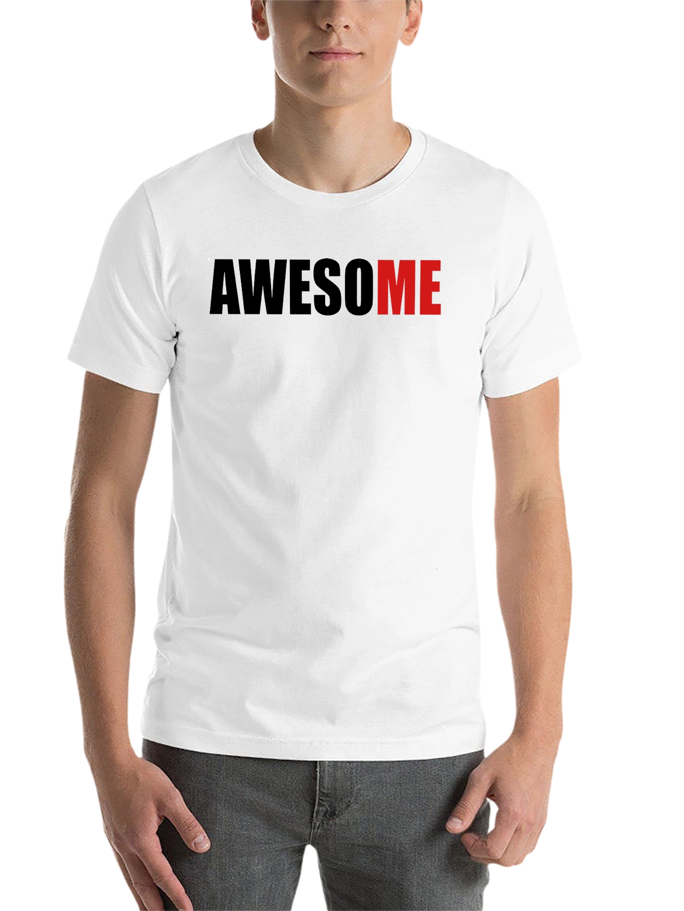 Black Awesome Graphic Tee - Black T-Shirt view 14