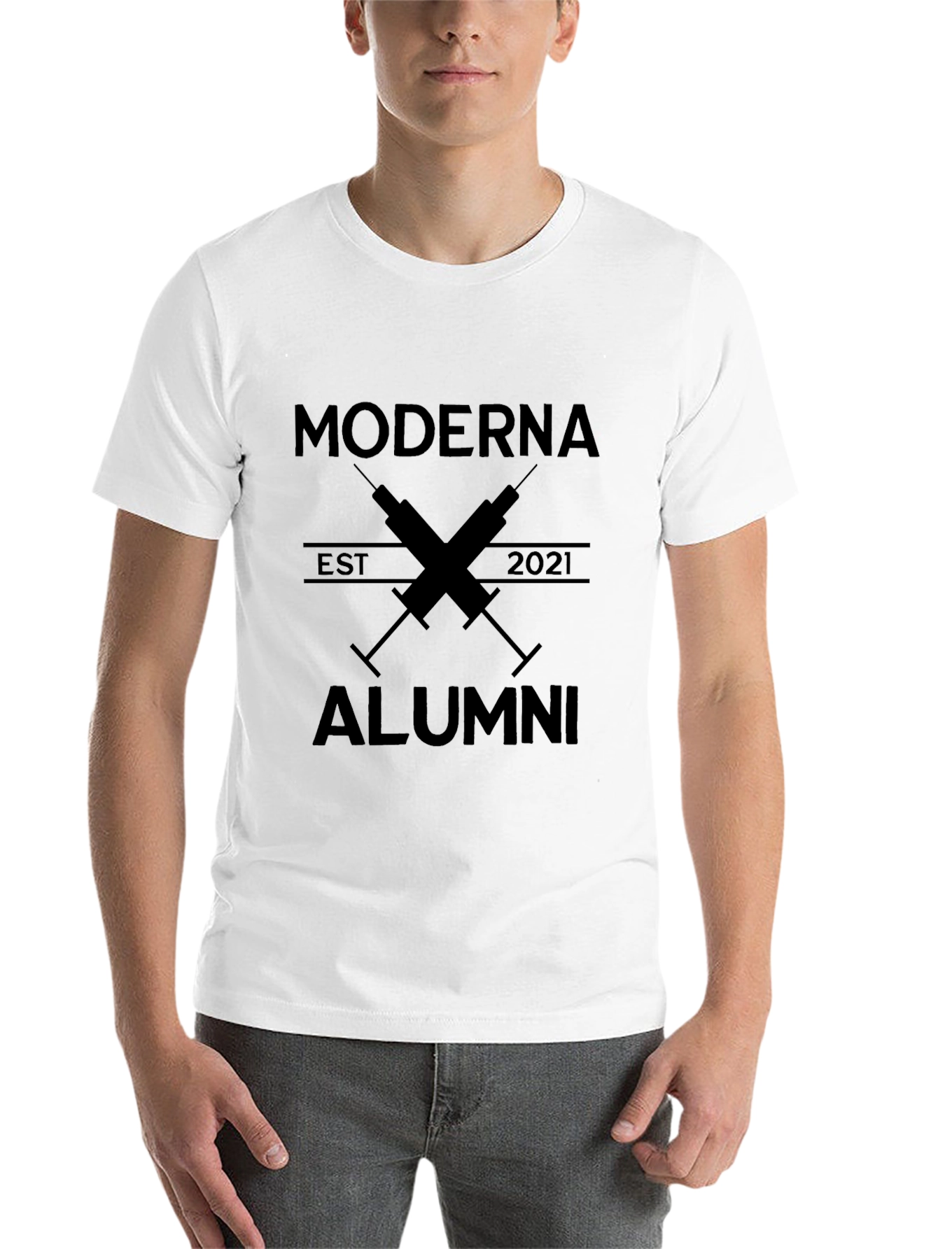 Black Moderna Alumni 2021 Black T-Shirt view 14