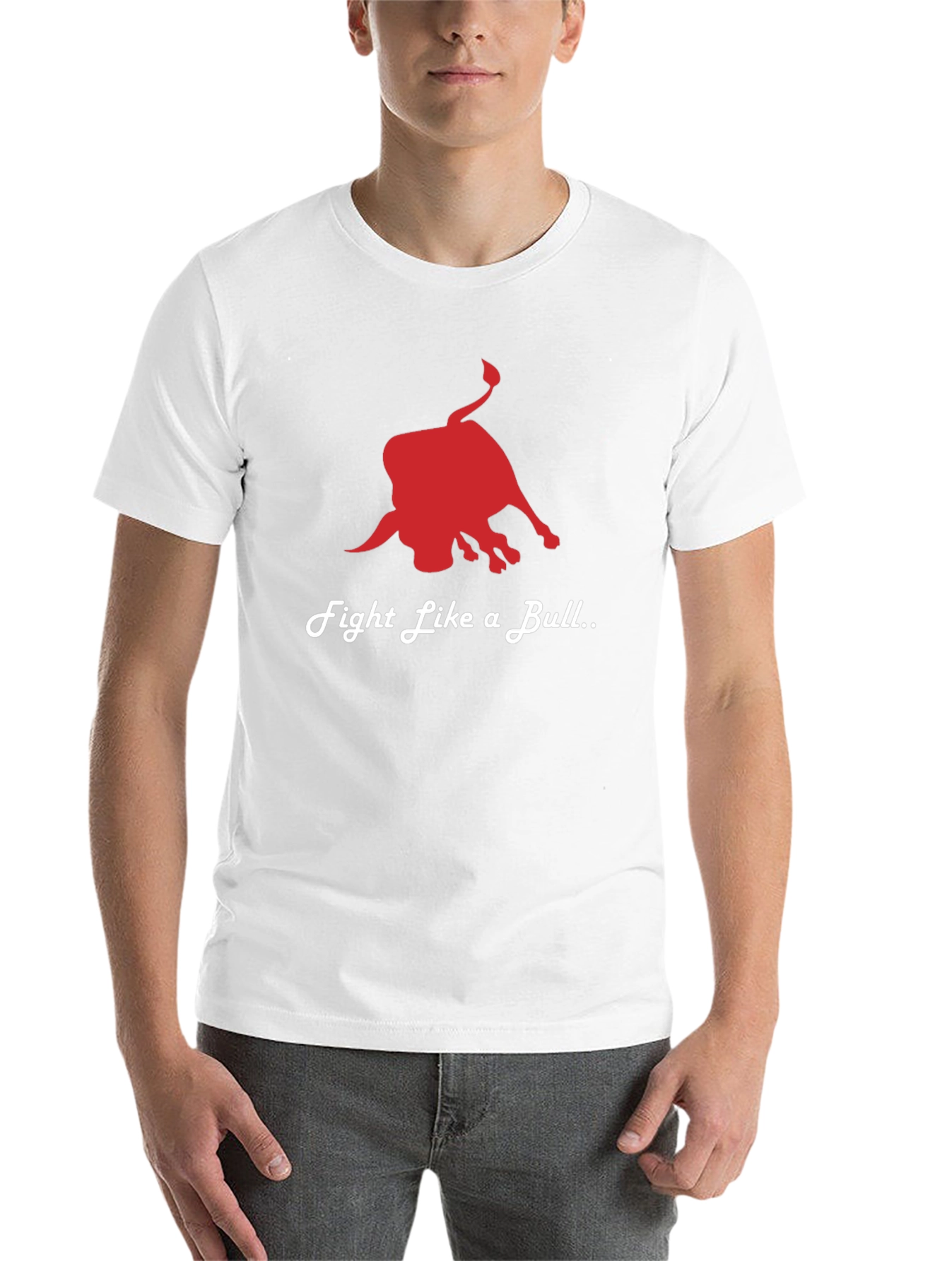 Fight Like a Bull T-Shirt - Red Bull Graphic Tee - 14