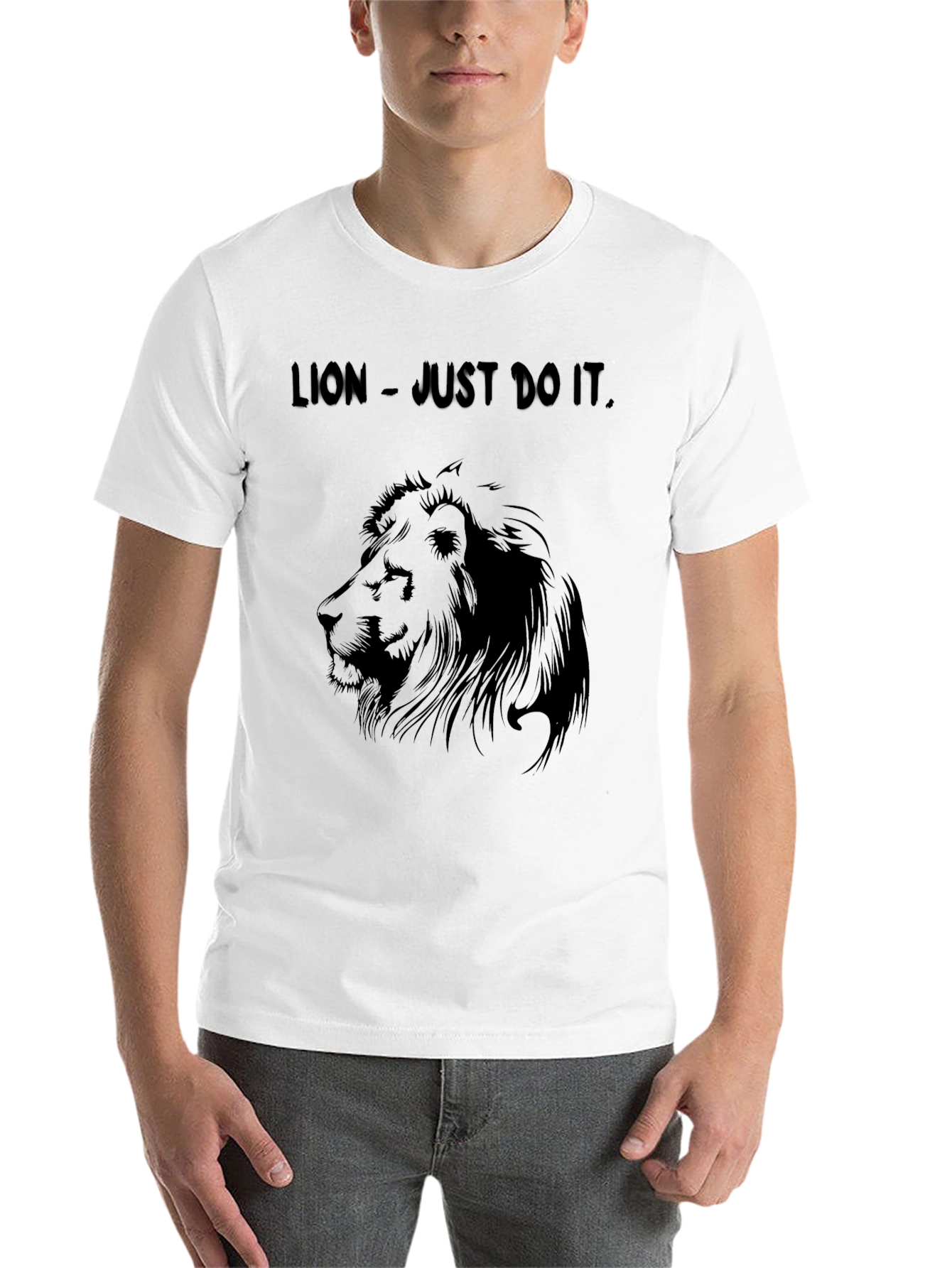 Black Lion - Just Do It Black T-Shirt view 14