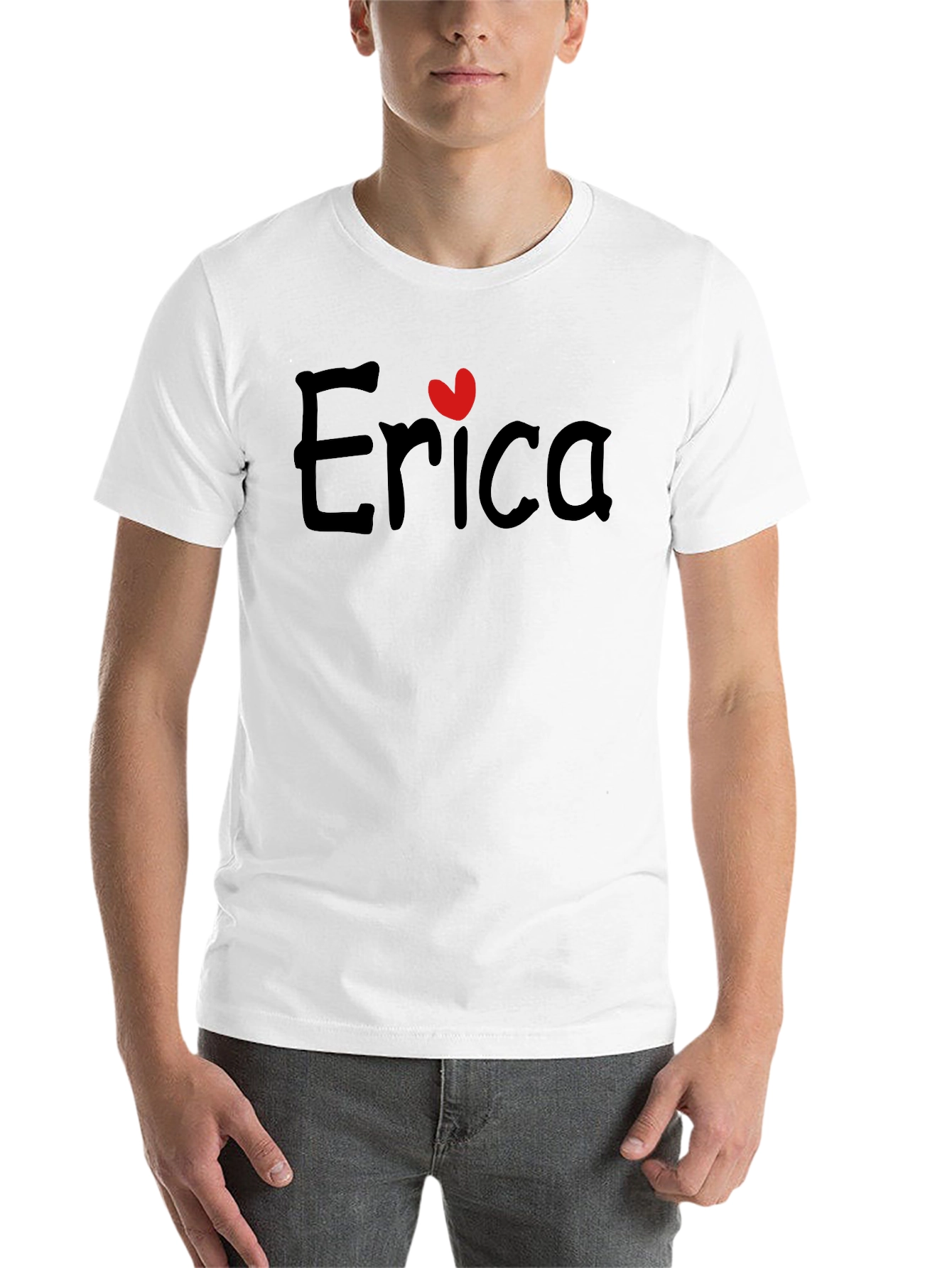 Erica Heart Graphic Tee - Stylish & Trendy - 14