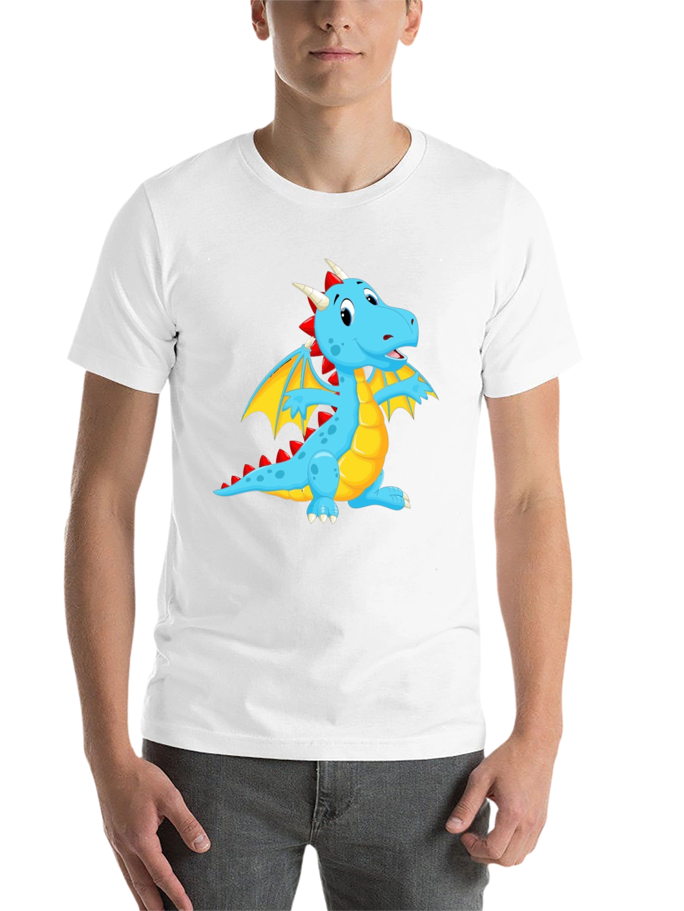 Blue Dragon Graphic Tee - Fun & Unique Design - 14