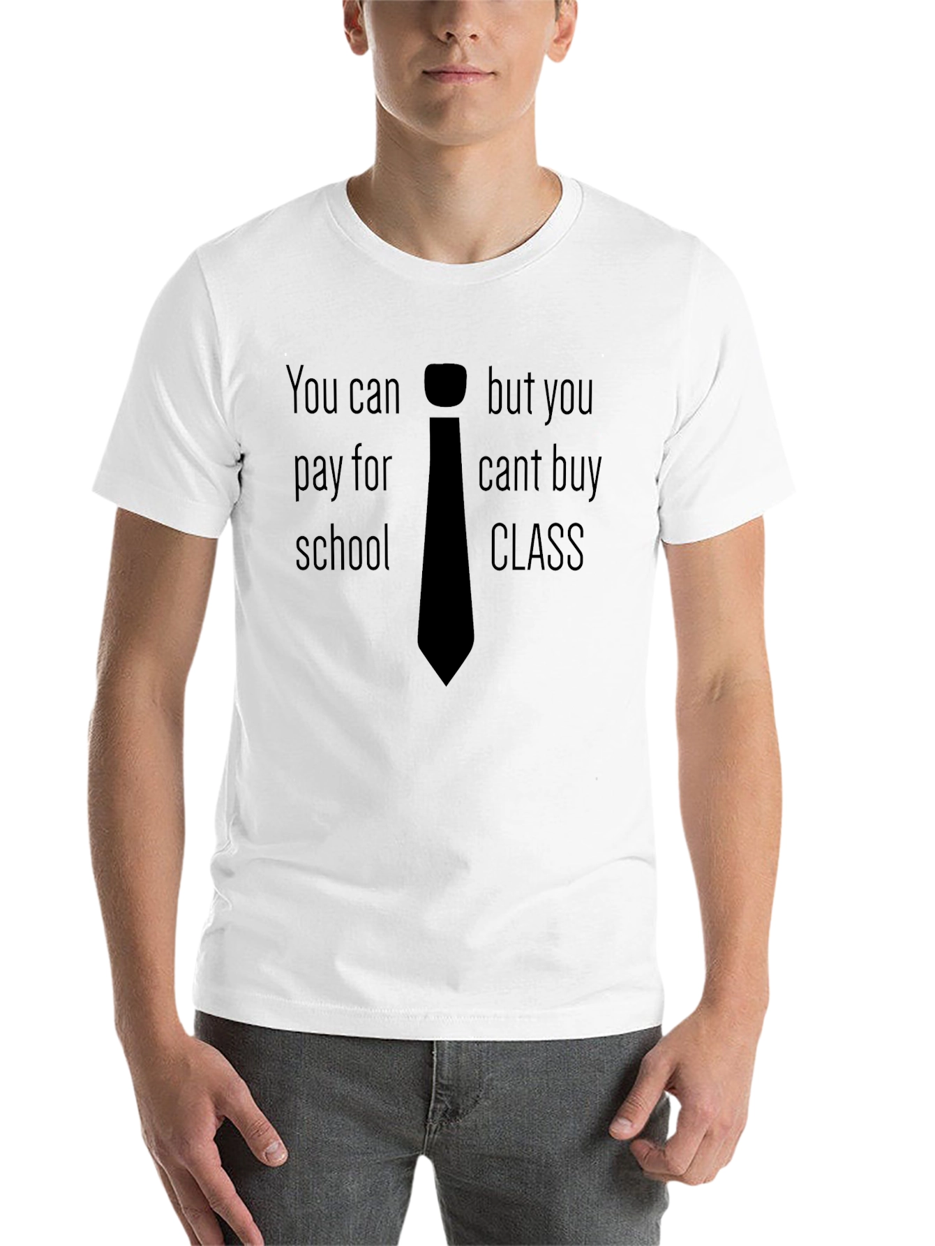 Black You Can't Buy Class T-Shirt view 14