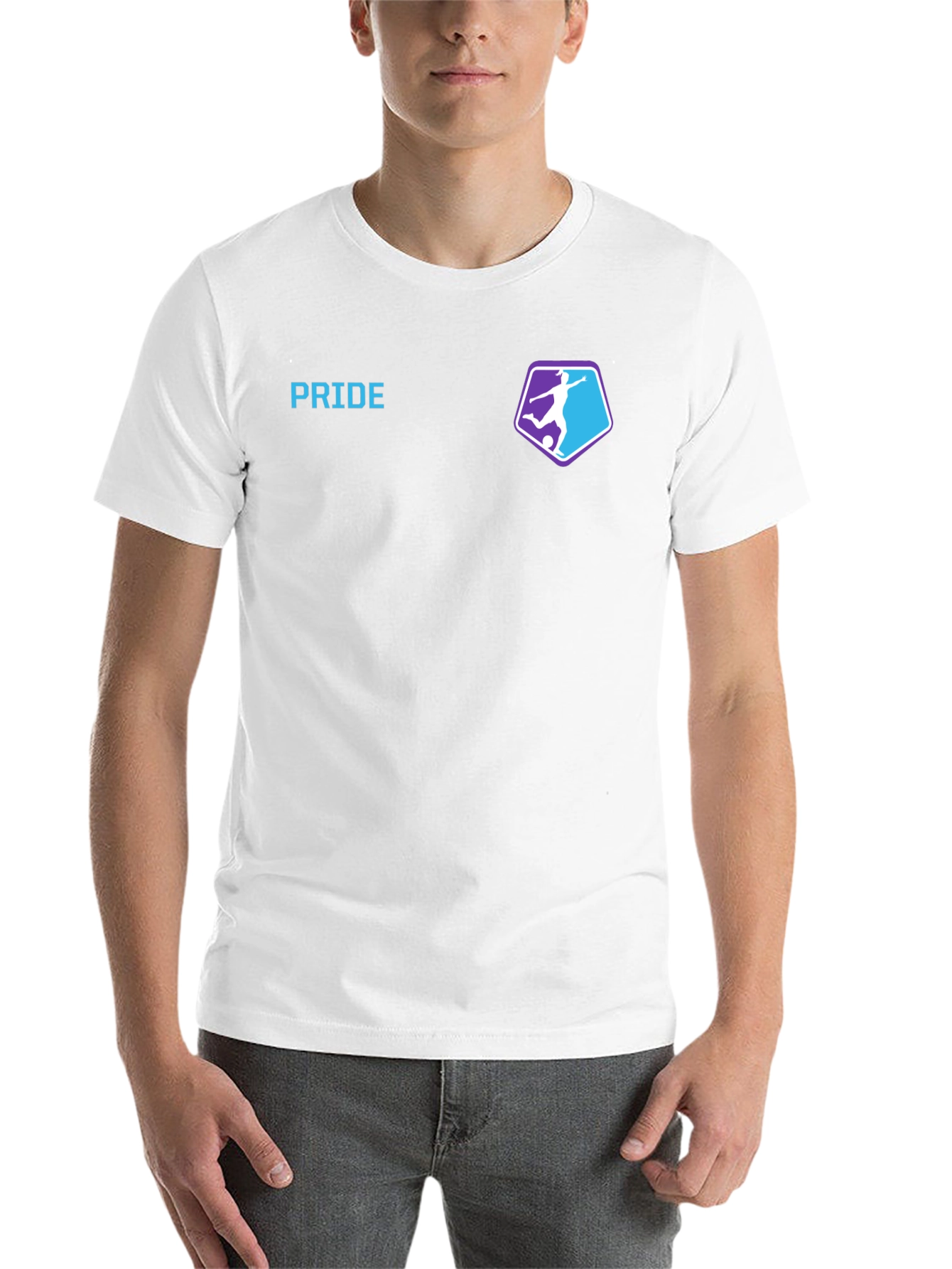 Black Pride Soccer T-Shirt - Premium Cotton Blend view 14