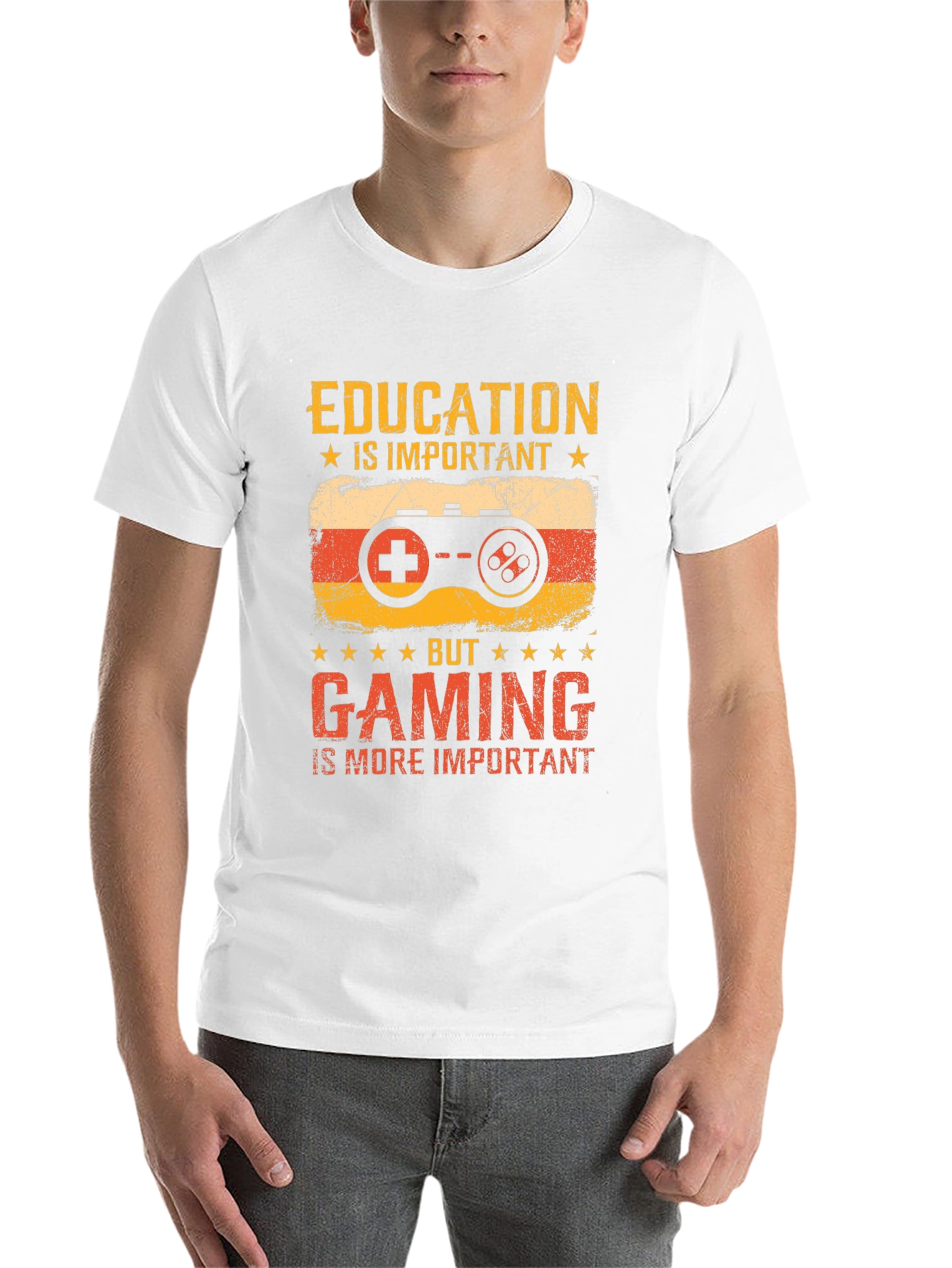 Gamer Education T-Shirt: Important But Gaming is More! - 14