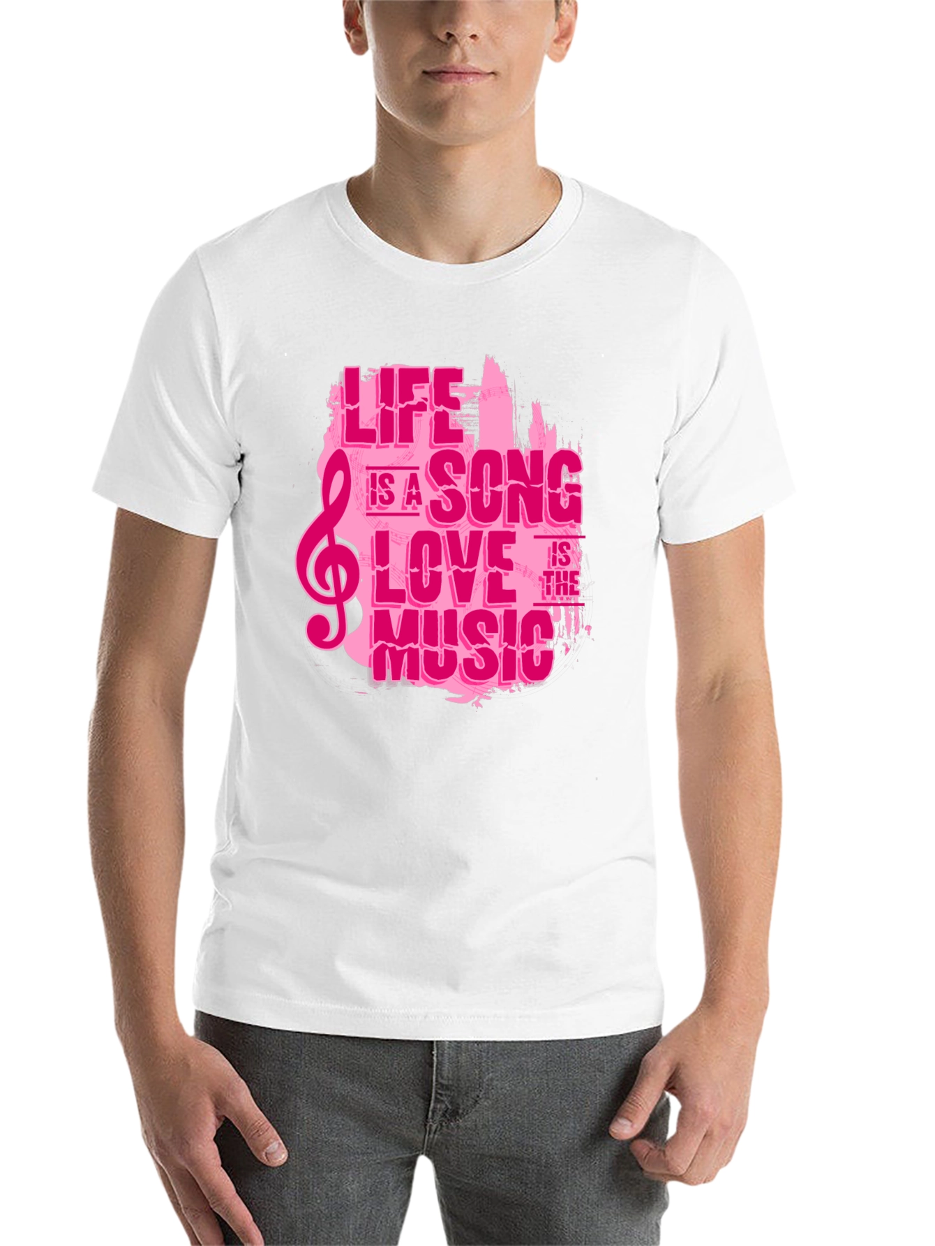 Black Life is a Song Black Graphic Tee view 14
