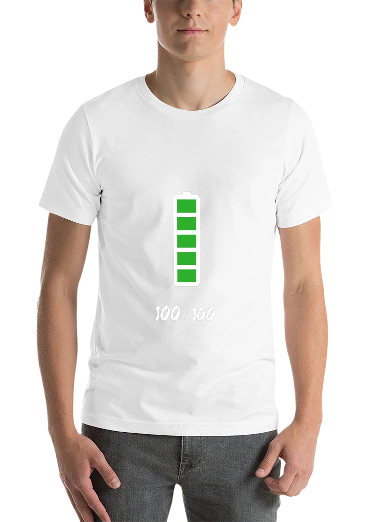 100% Charged T-Shirt - Full Battery Power - 14