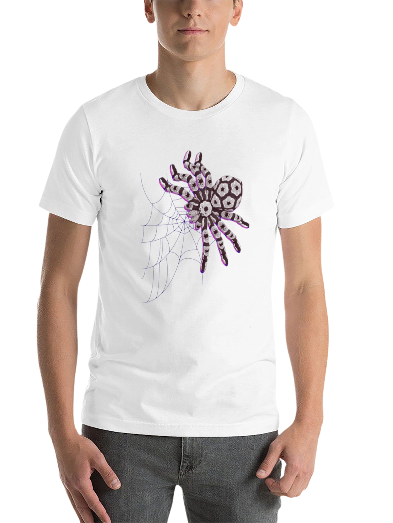 Soccer Ball Spider Graphic Tee - Unique Design - 14