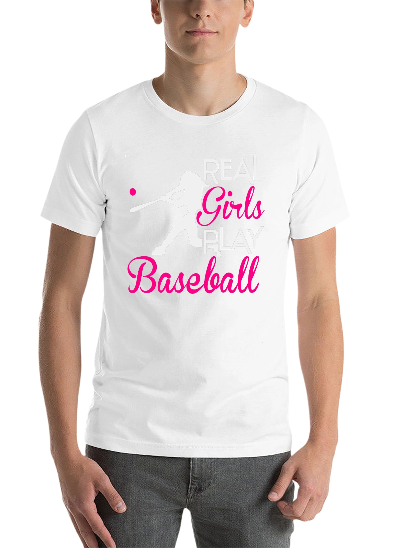 Real Girls Play Baseball T-Shirt - 14