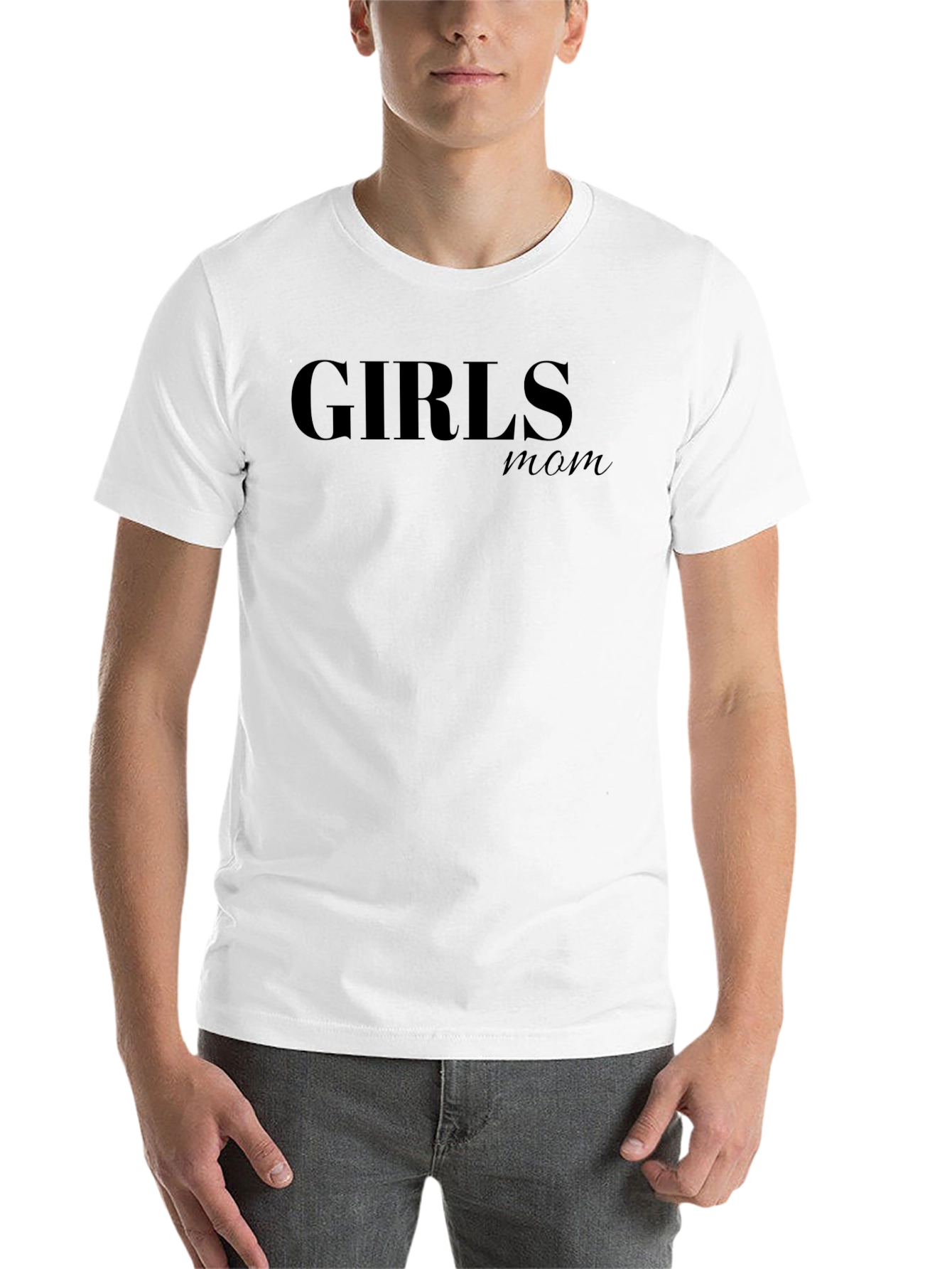 Black Girls Mom Black T-Shirt view 14